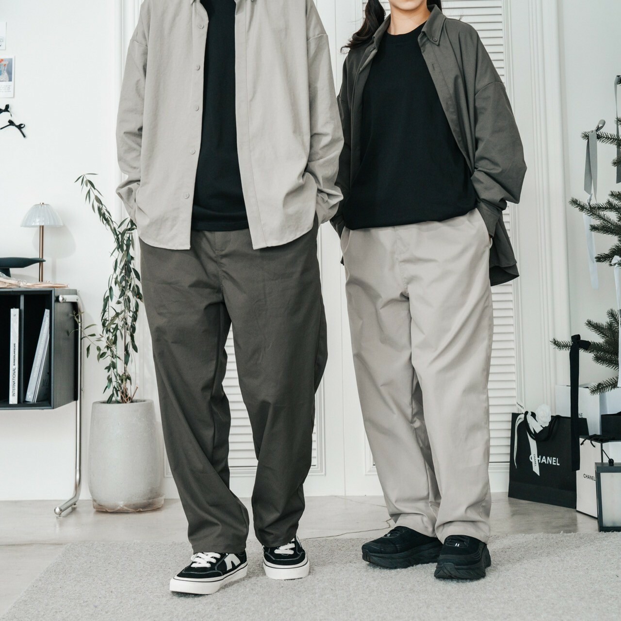 #2024 質感彈性修身長褲