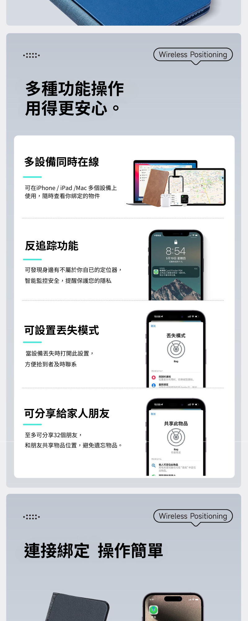 idmix 智能定位護照卡包 (Air Passport Air02)