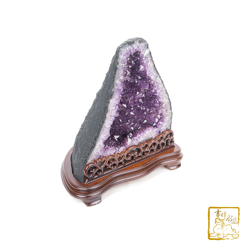 巴西紫水晶洞13.92kg 金型晶洞【吉祥水晶專賣店】