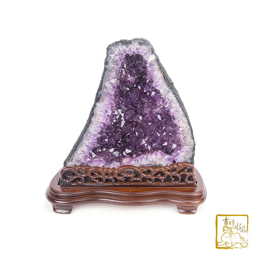 巴西紫水晶洞 13.92kg 金型晶洞