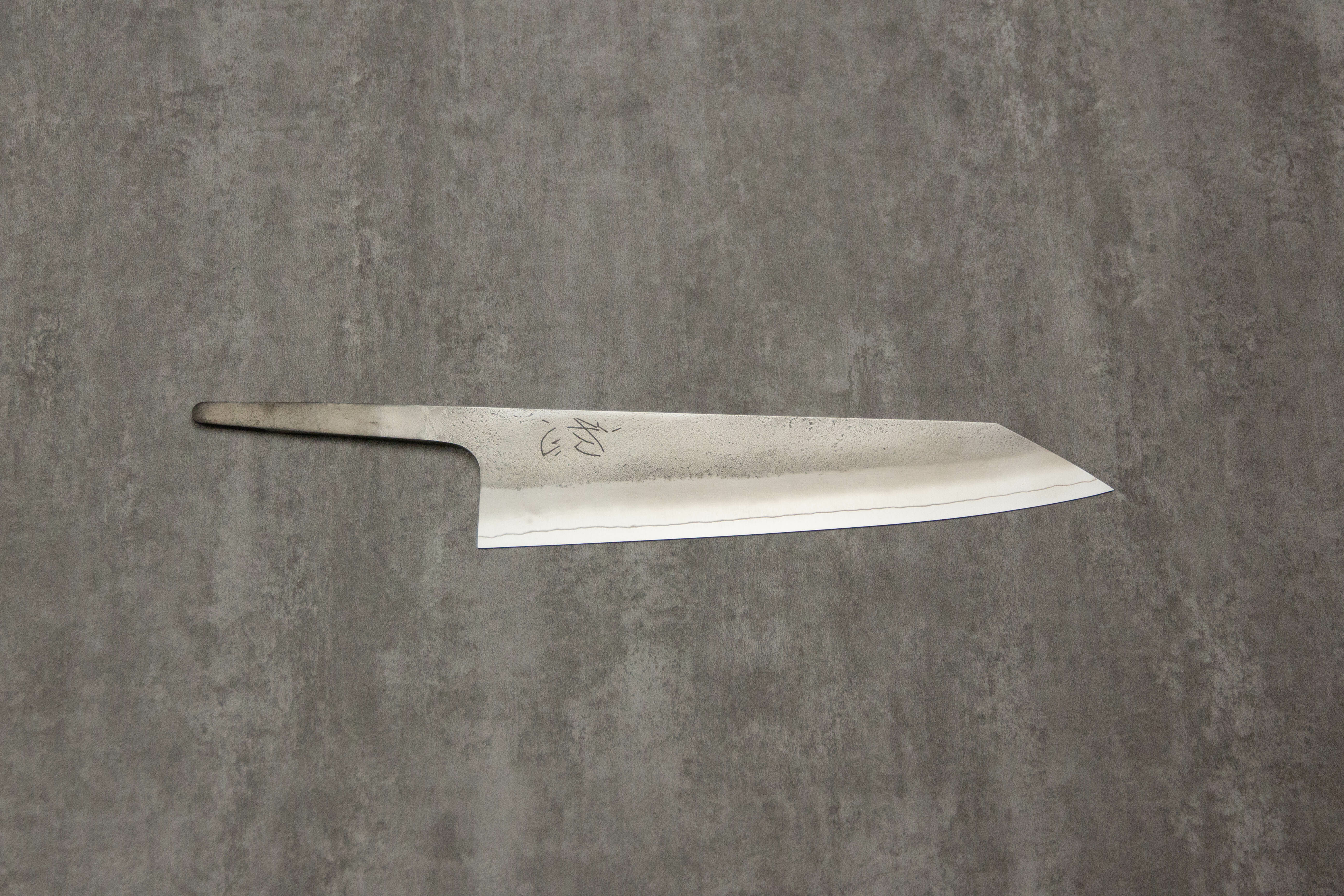 初心SKD 高速鋼梨地切付牛刀210 mm ***刀條*** (圖例為「黑檀木黑水