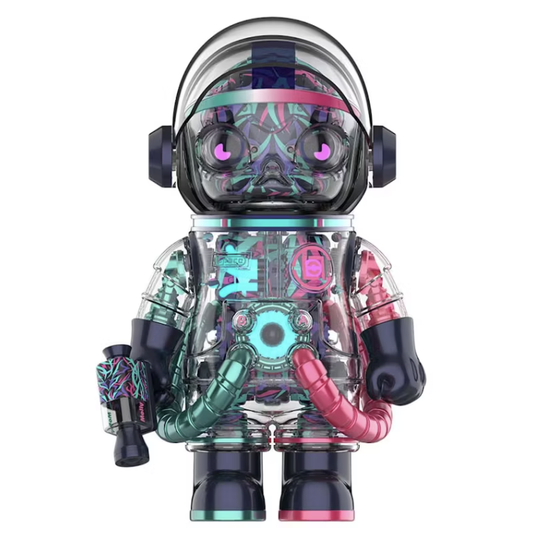 POP MART MEGA SPACE MOLLY X CLOT 400%  粉紫綠荊棘 泡泡瑪特 凝結集團 聯名