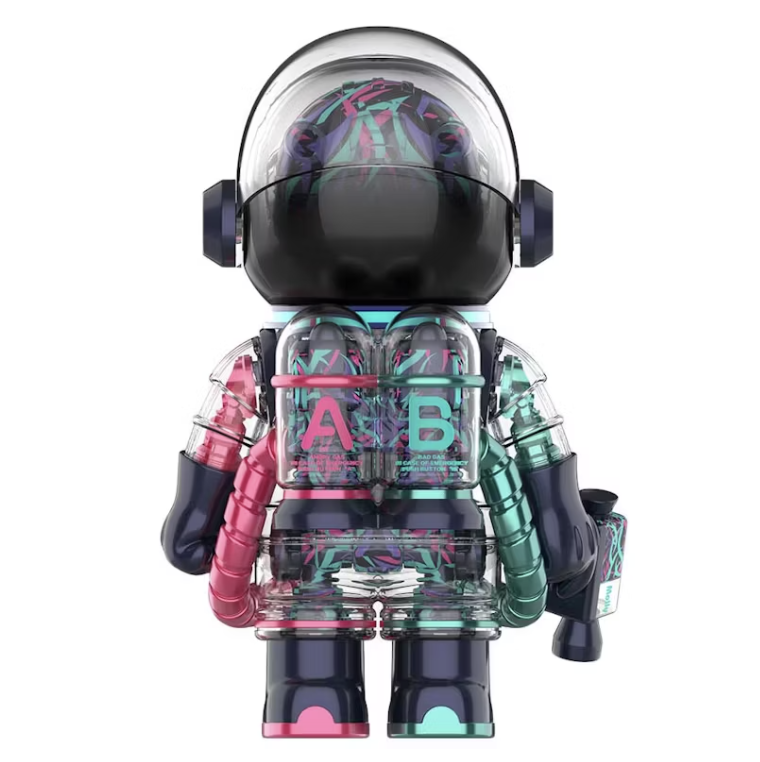 POP MART MEGA SPACE MOLLY X CLOT 400%  粉紫綠荊棘 泡泡瑪特 凝結集團 聯名