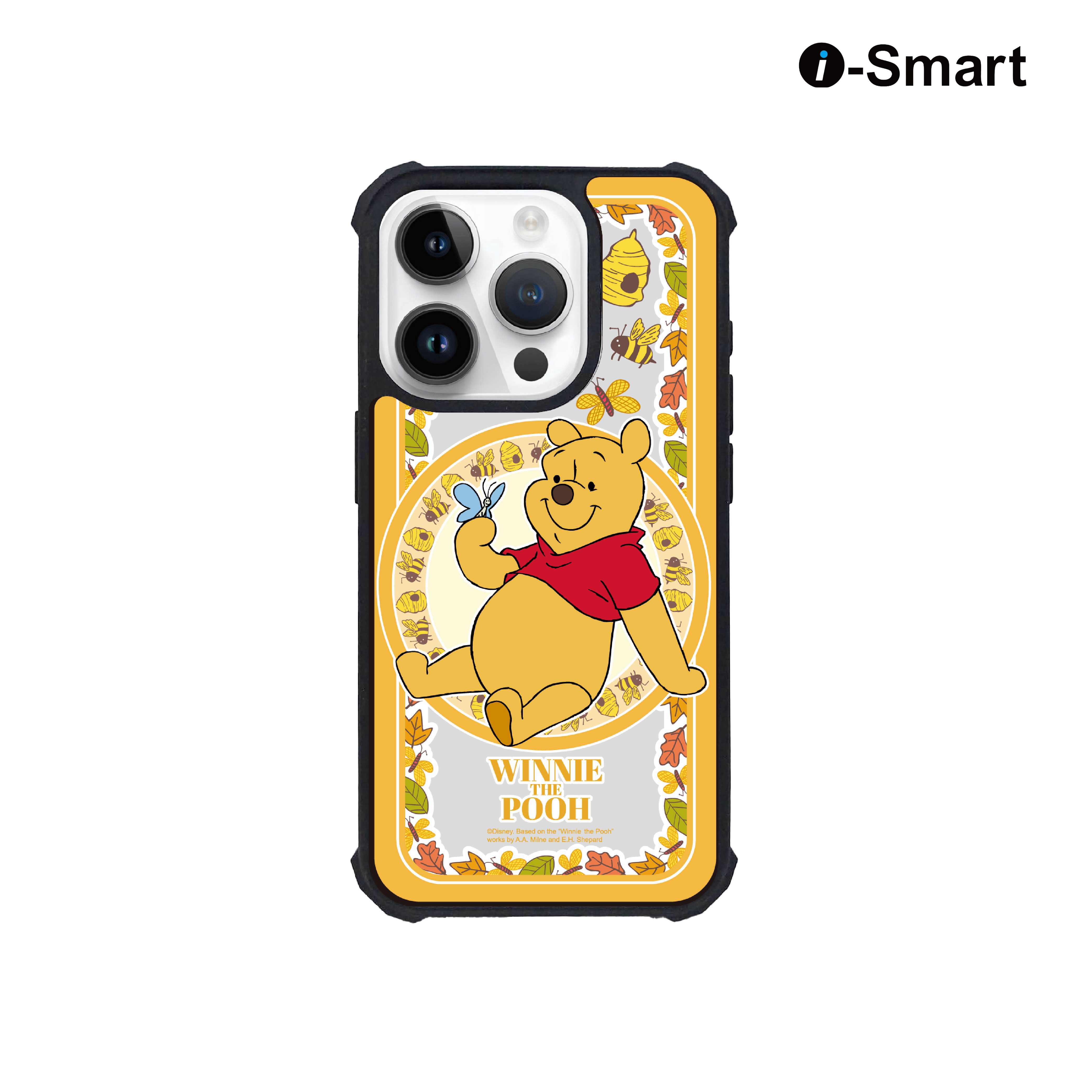 i-Smart透明磁吸手機保護殼-小熊維尼