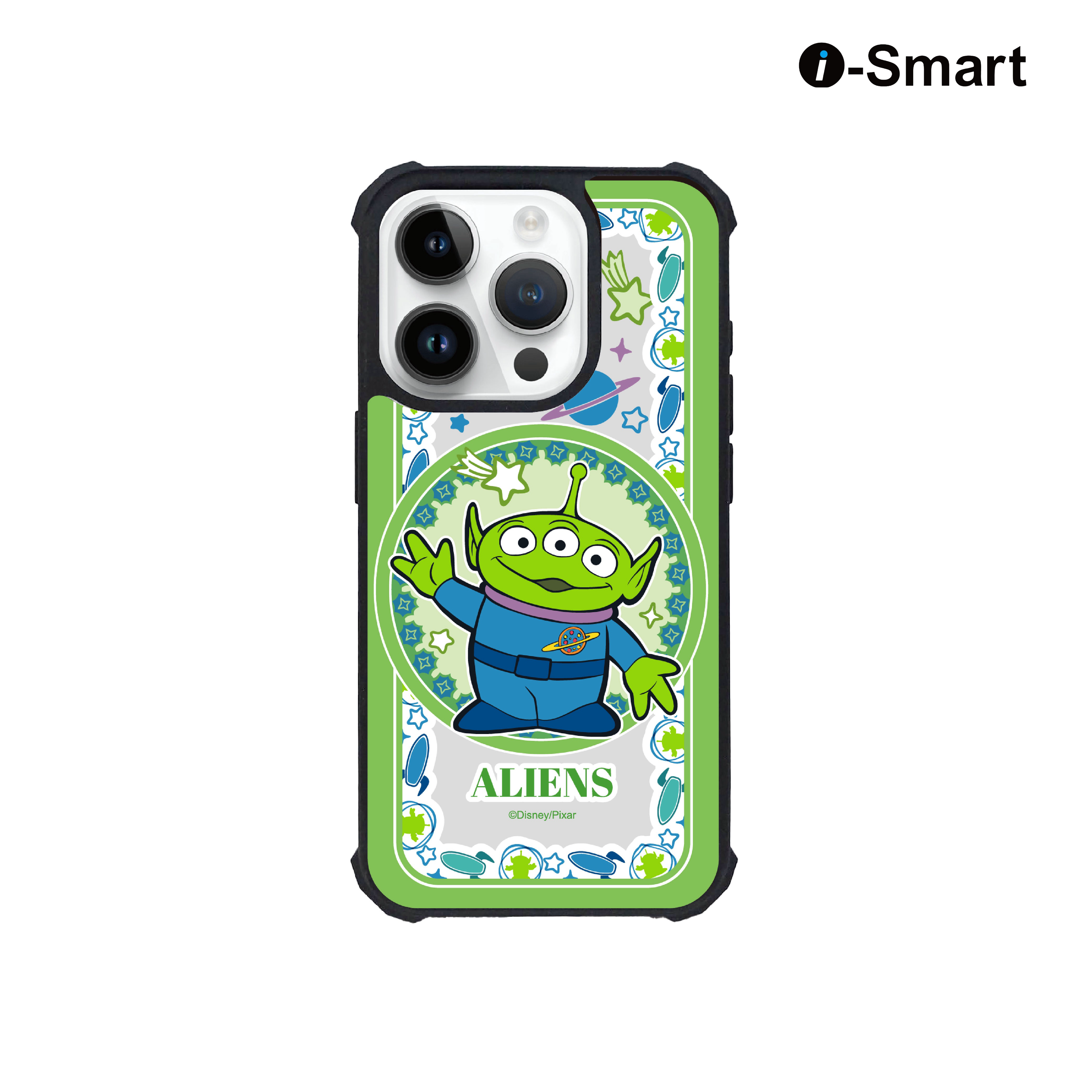 i-Smart透明磁吸手機保護殼-三眼仔