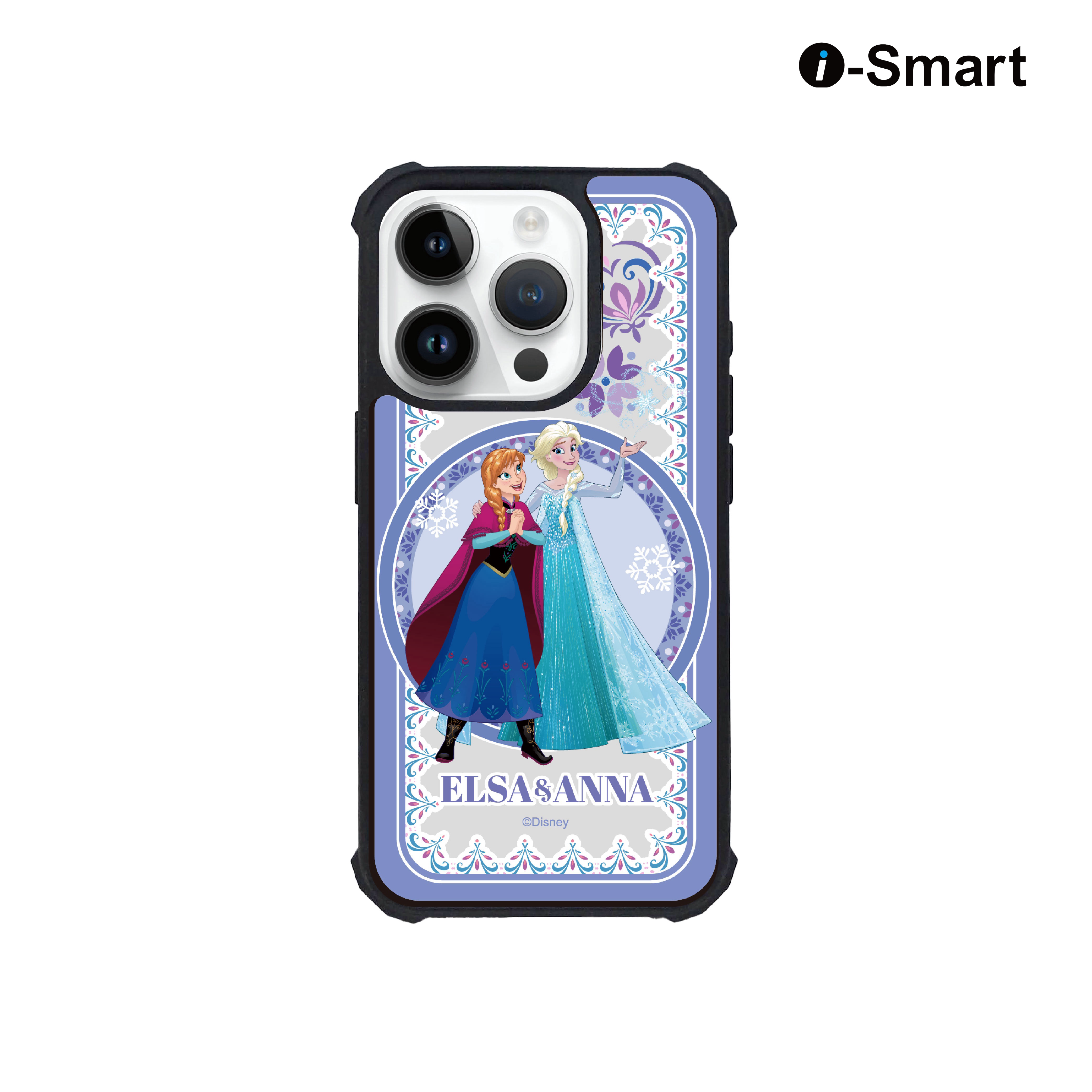 i-Smart透明磁吸手機保護殼-艾莎&安娜