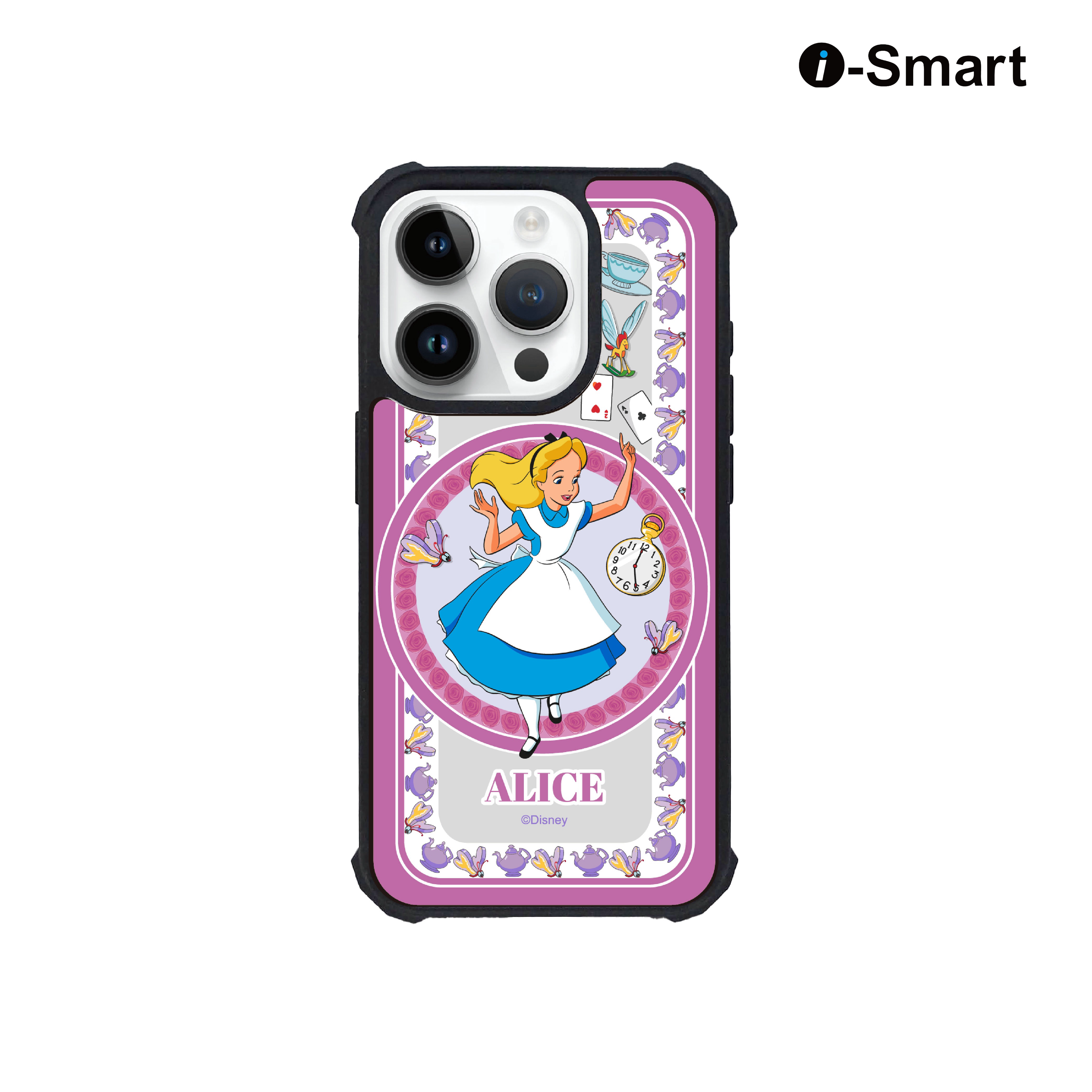 i-Smart透明磁吸手機保護殼-愛麗絲