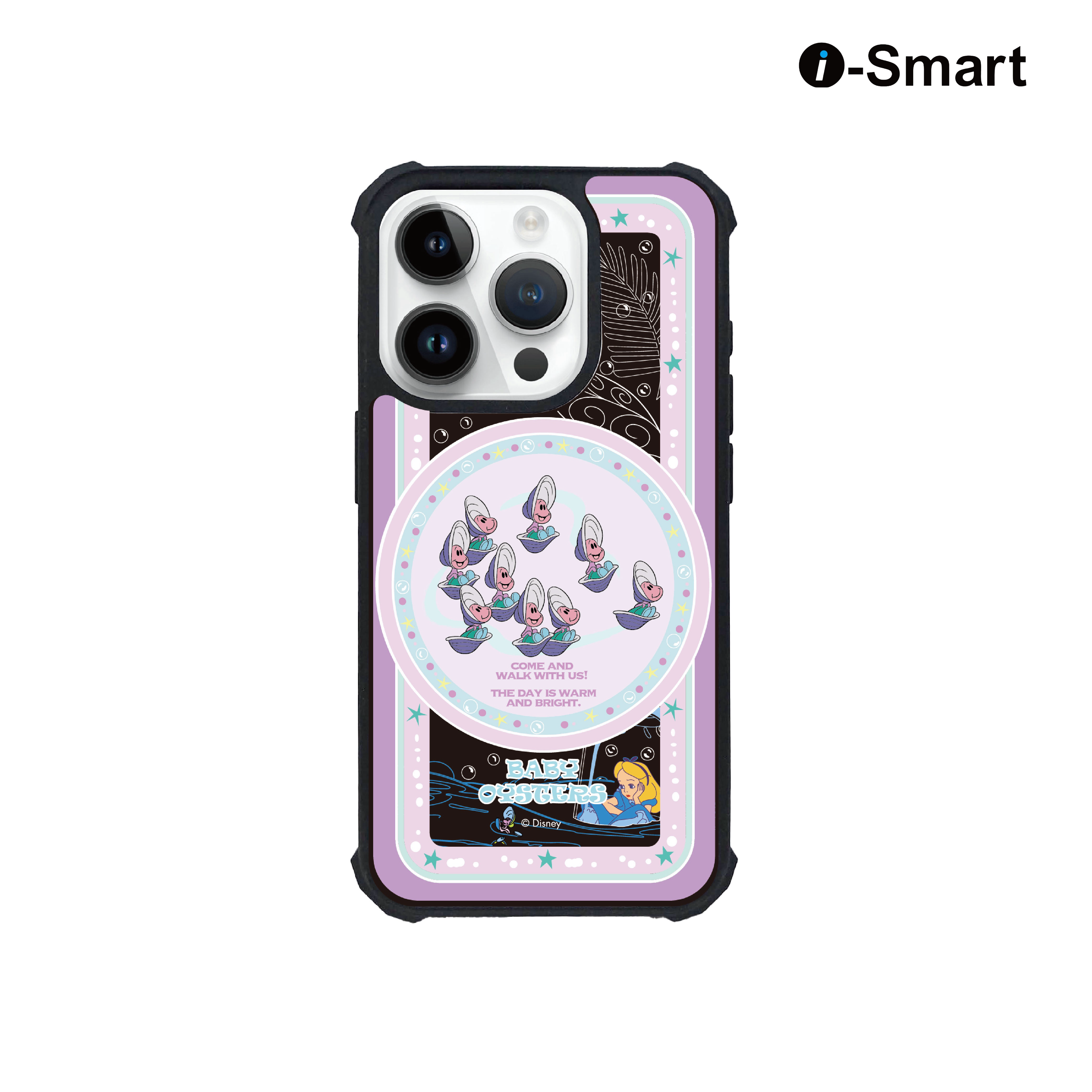 i-Smart透明磁吸手機保護殼-生蠔BB