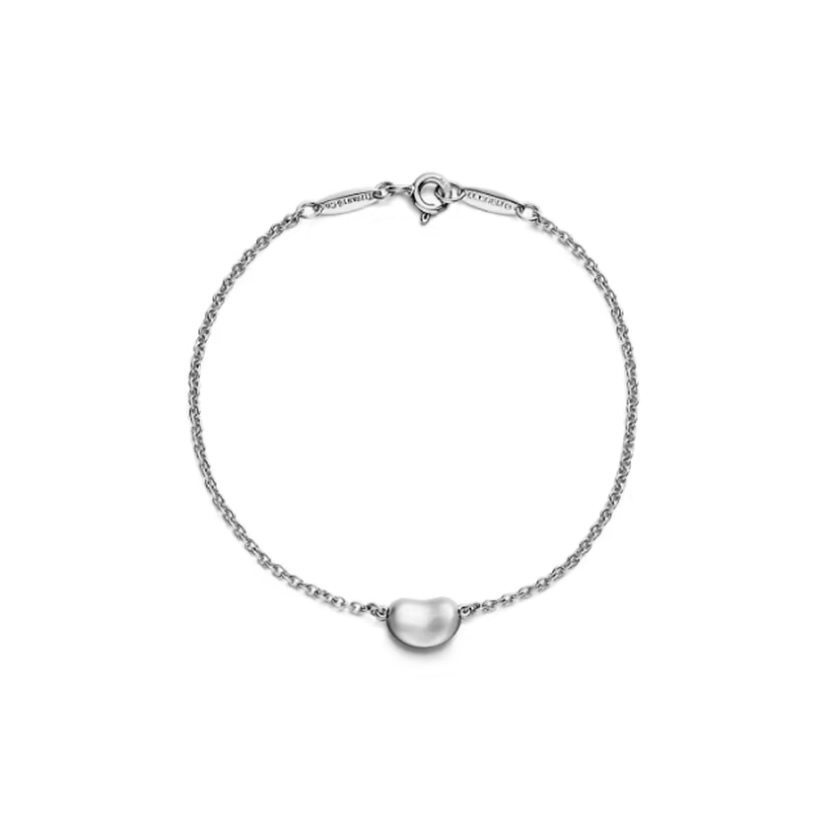 TIFFANY & CO. Elsa Peretti™: Bean 純銀手鏈