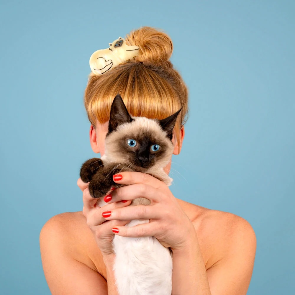 SIAMESE CAT HAIR CLAW｜Coucou Suzette