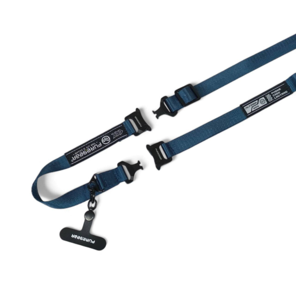 兩用複合式機能快扣背帶 / 藍