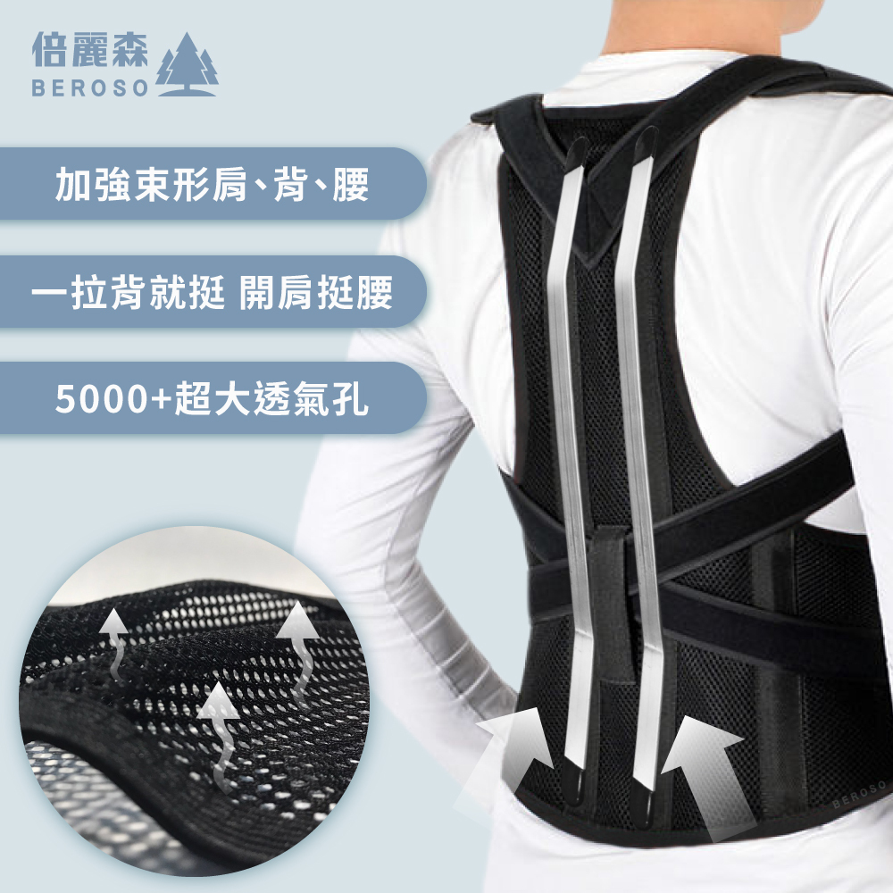 防駝挺胸雙件組｜基礎款挺胸美姿背心＋升級款開肩挺胸背心 C06+C38