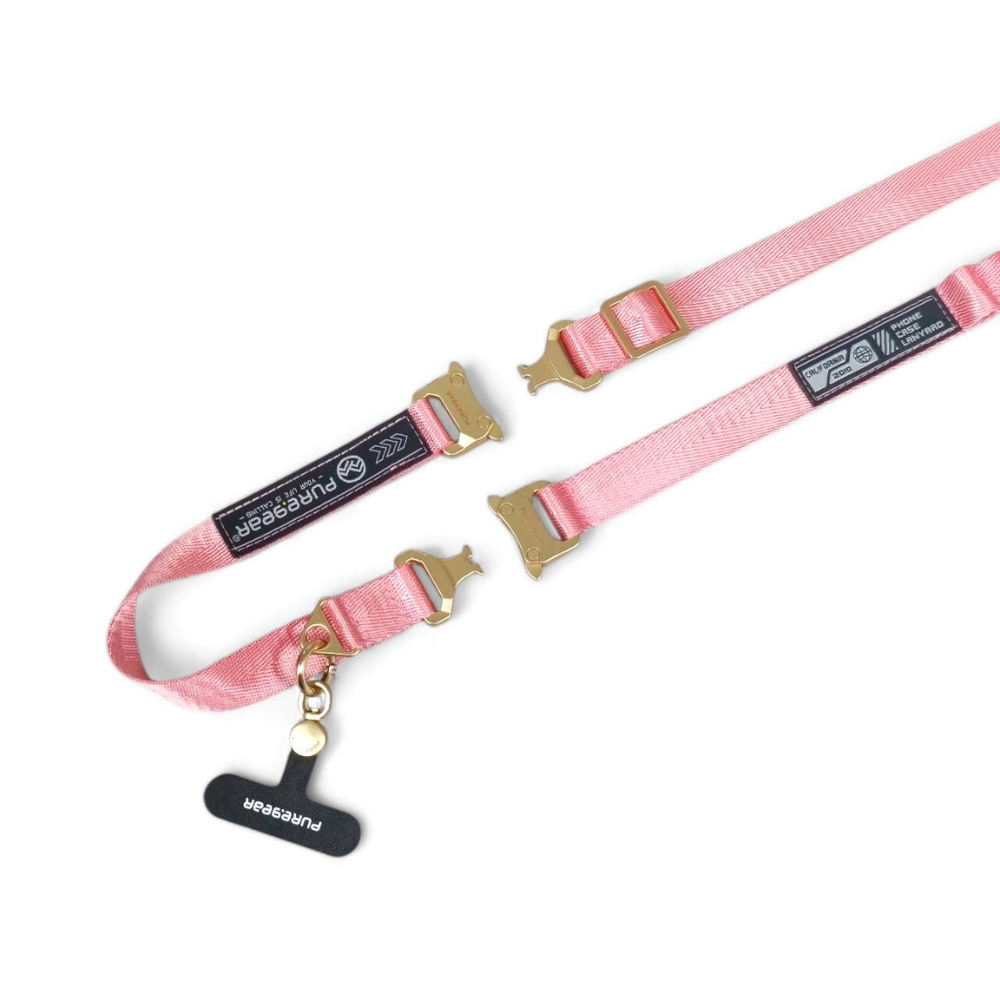 兩用複合式機能快扣背帶 / 粉