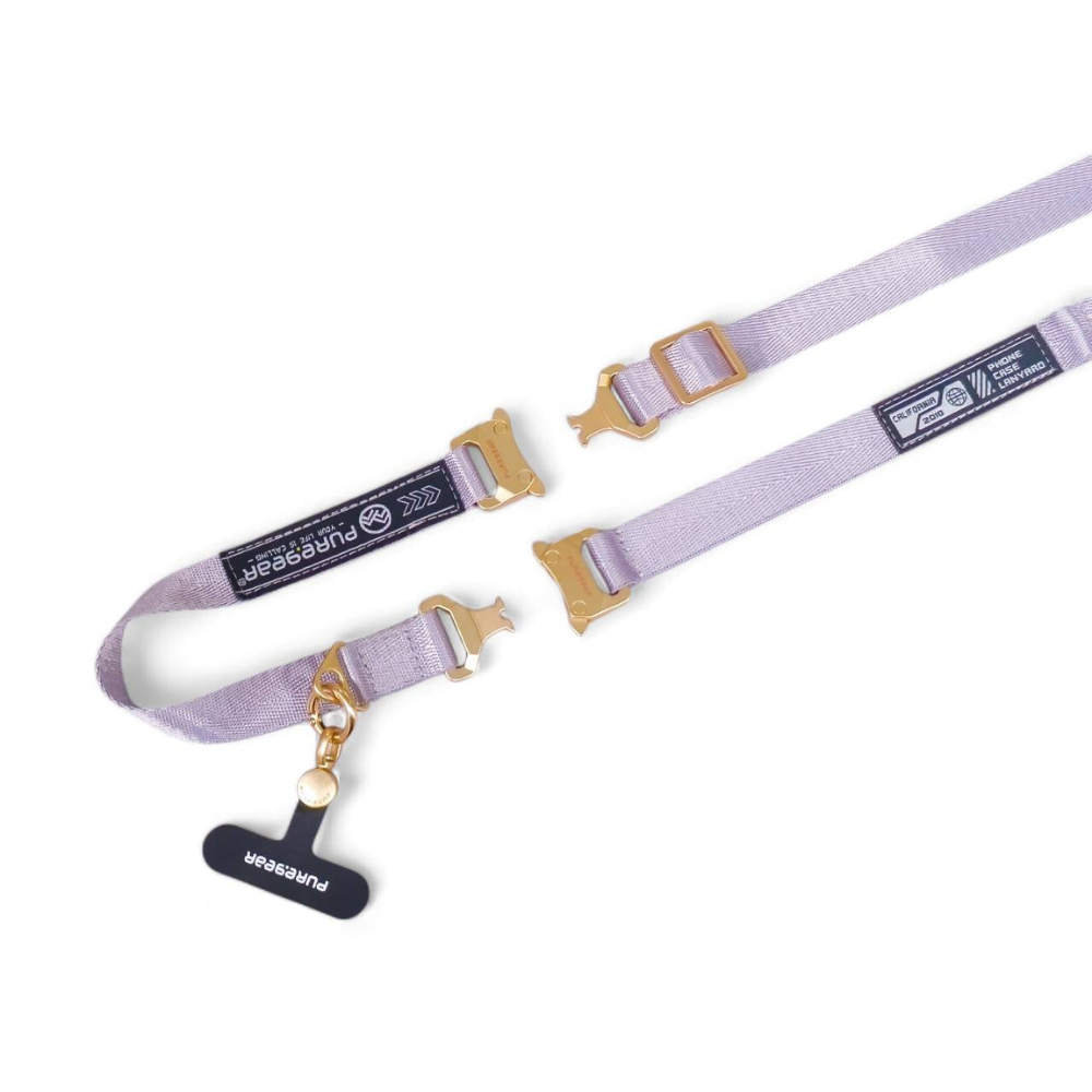 兩用複合式機能快扣背帶 / 紫