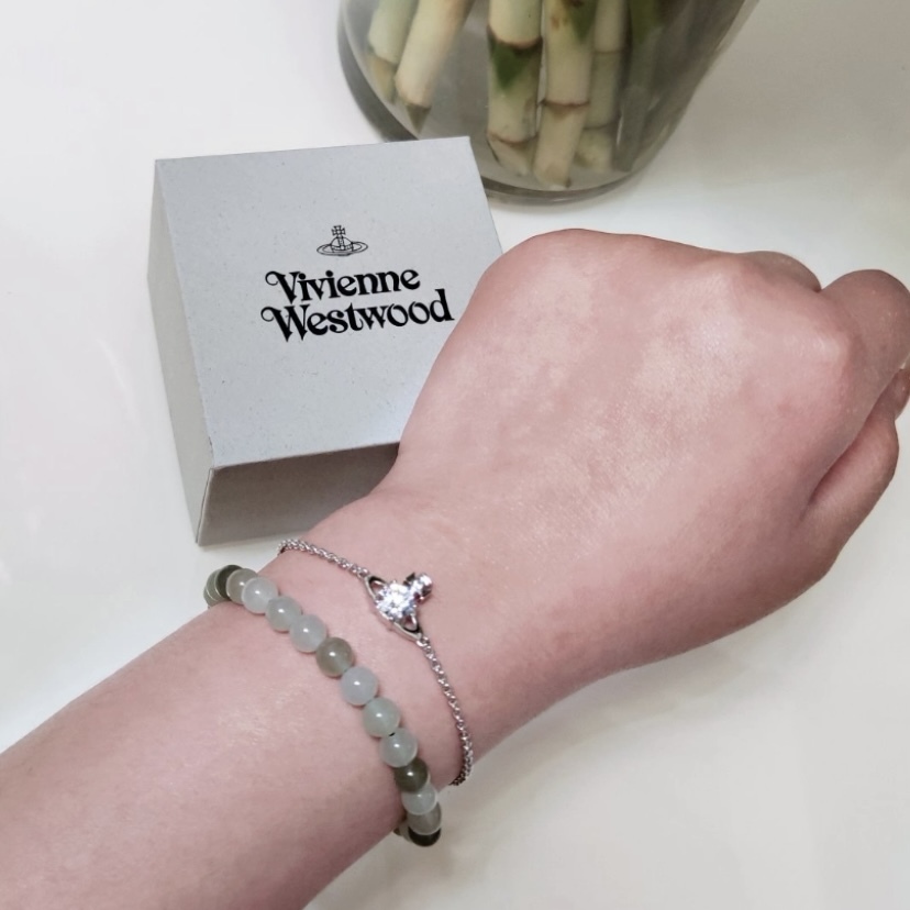 VIVIENNE WESTWOOD Reina 小型銀色手鏈