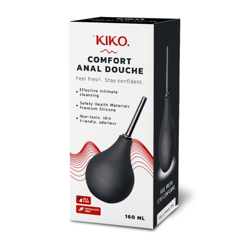 KIKO 舒適後庭沖洗器 - 黑色