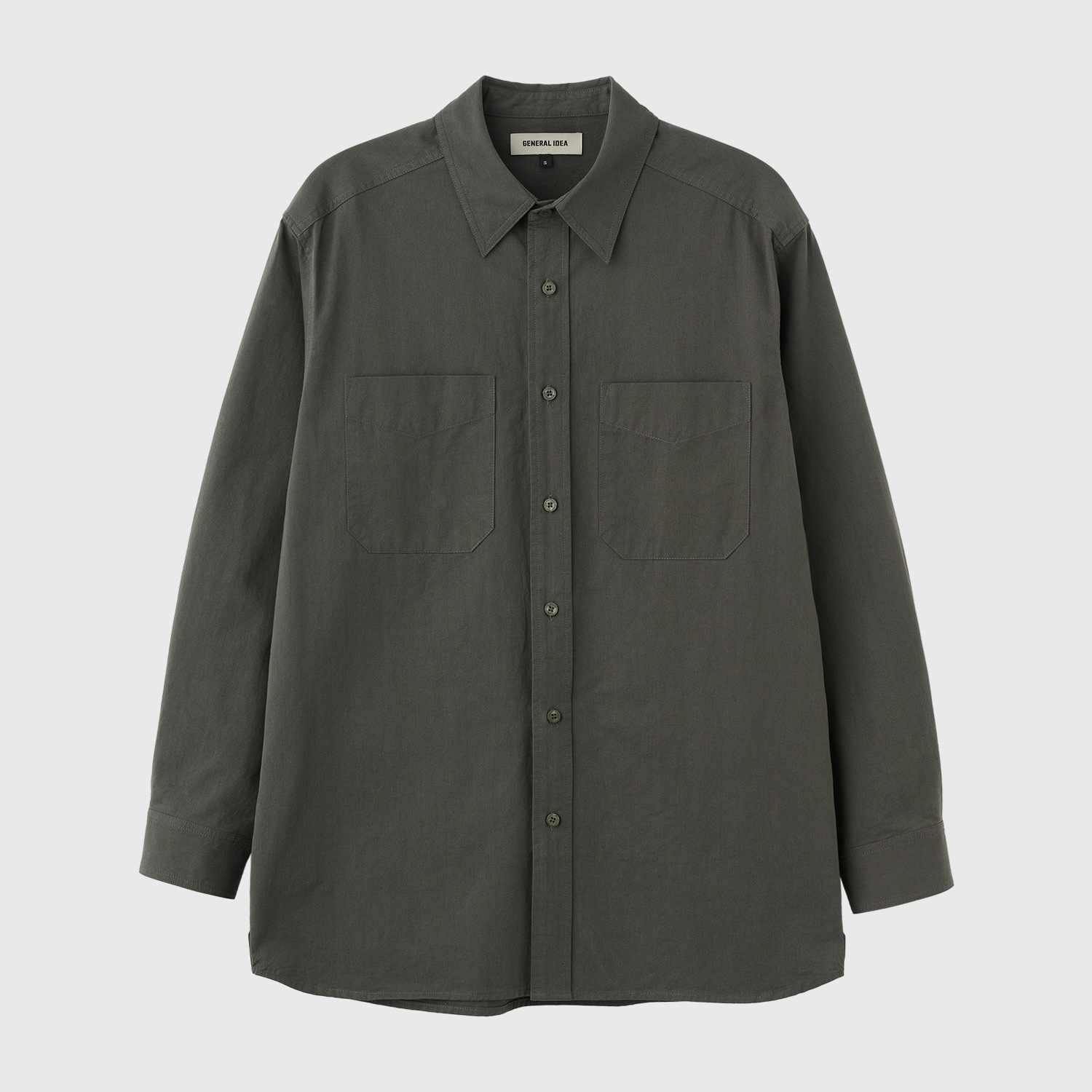 [GENERAL IDEA] WASHED WORK SHIRT
