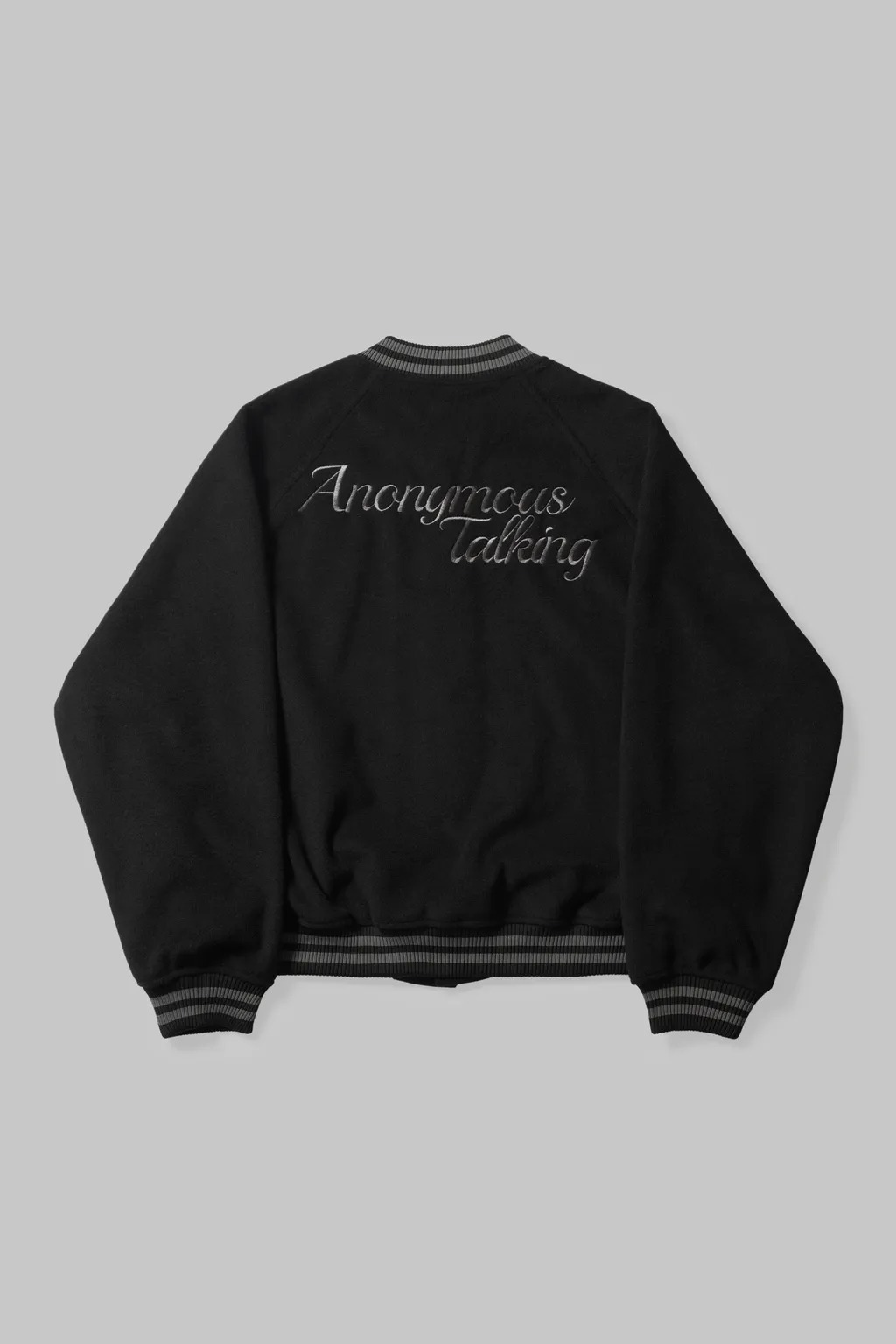ANONYMOUS F24-J03 Logo Varsity Jacket