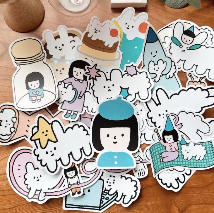 YOHAND studio Waterproof BIG stickers 5