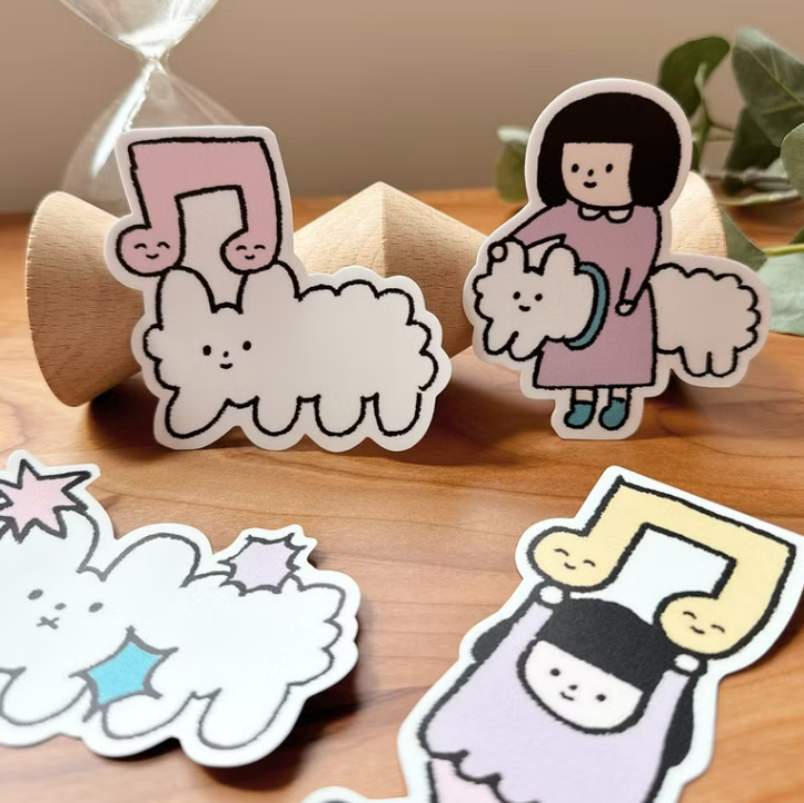 YOHAND studio Waterproof BIG stickers 5