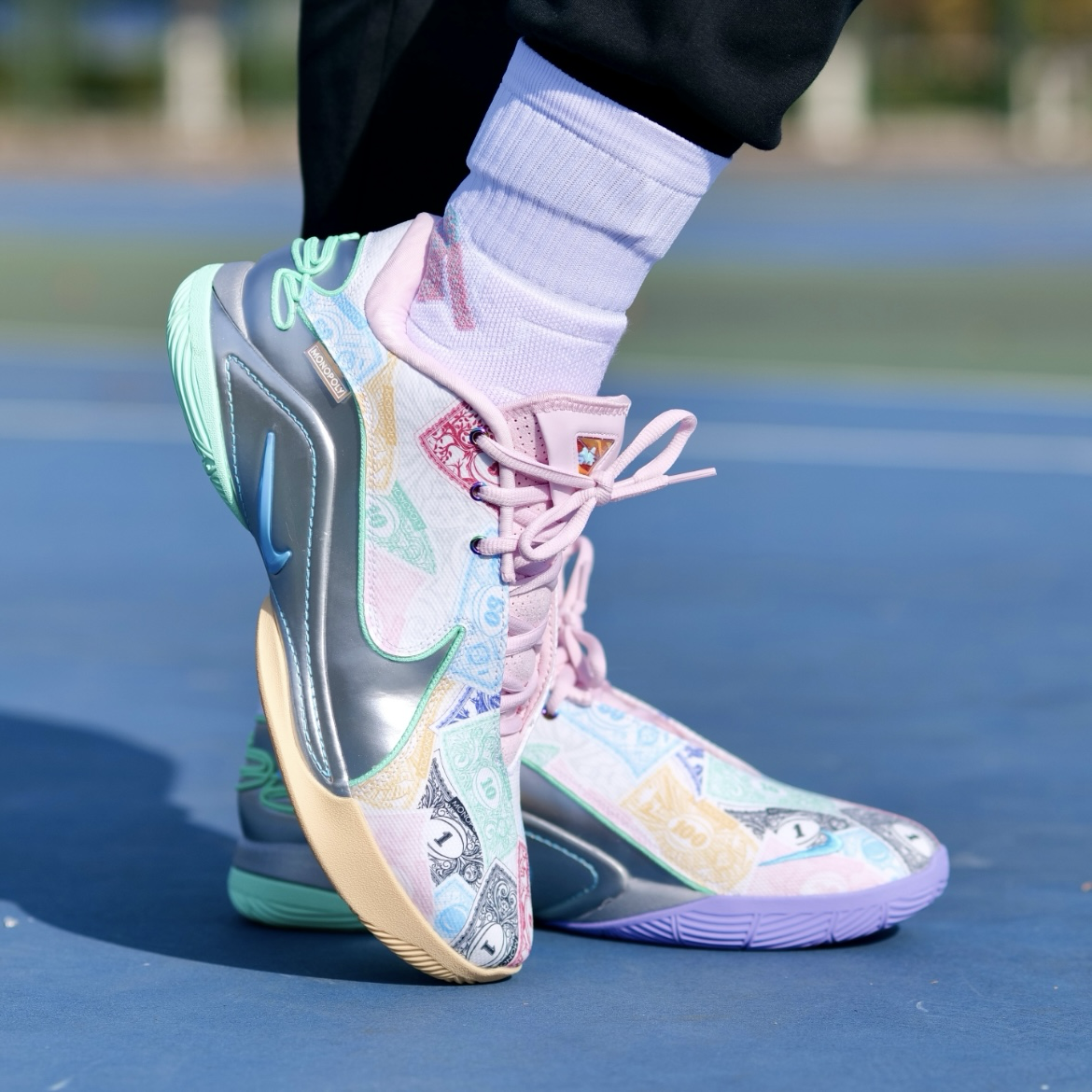 Nike LeBron XXII x Monopoly "Currency" QS EP 白綠美金 大富翁 地產大亨聯名 實戰籃球鞋