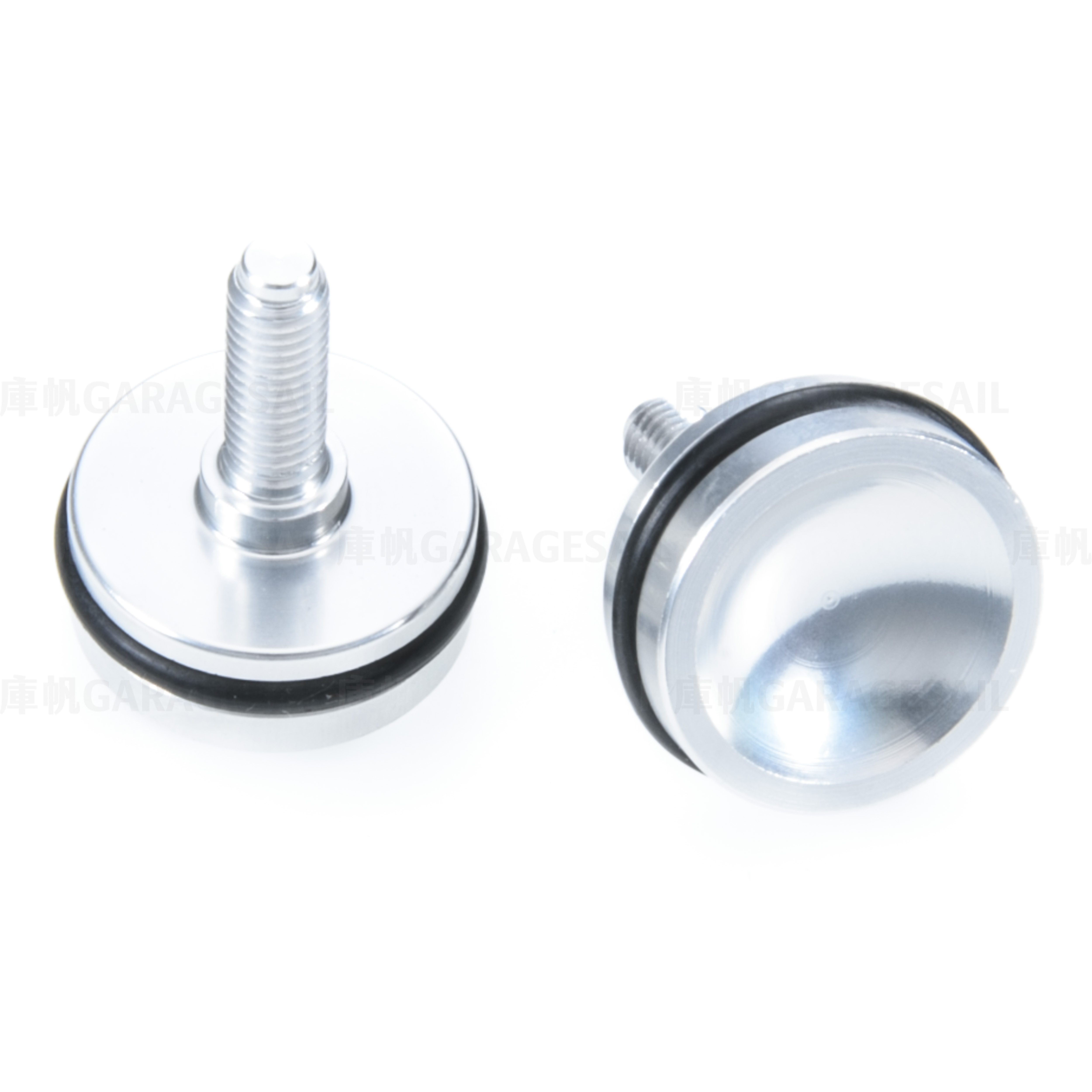 氣冷 Thruxton 專用 椅墊尾殼 螺絲 銀