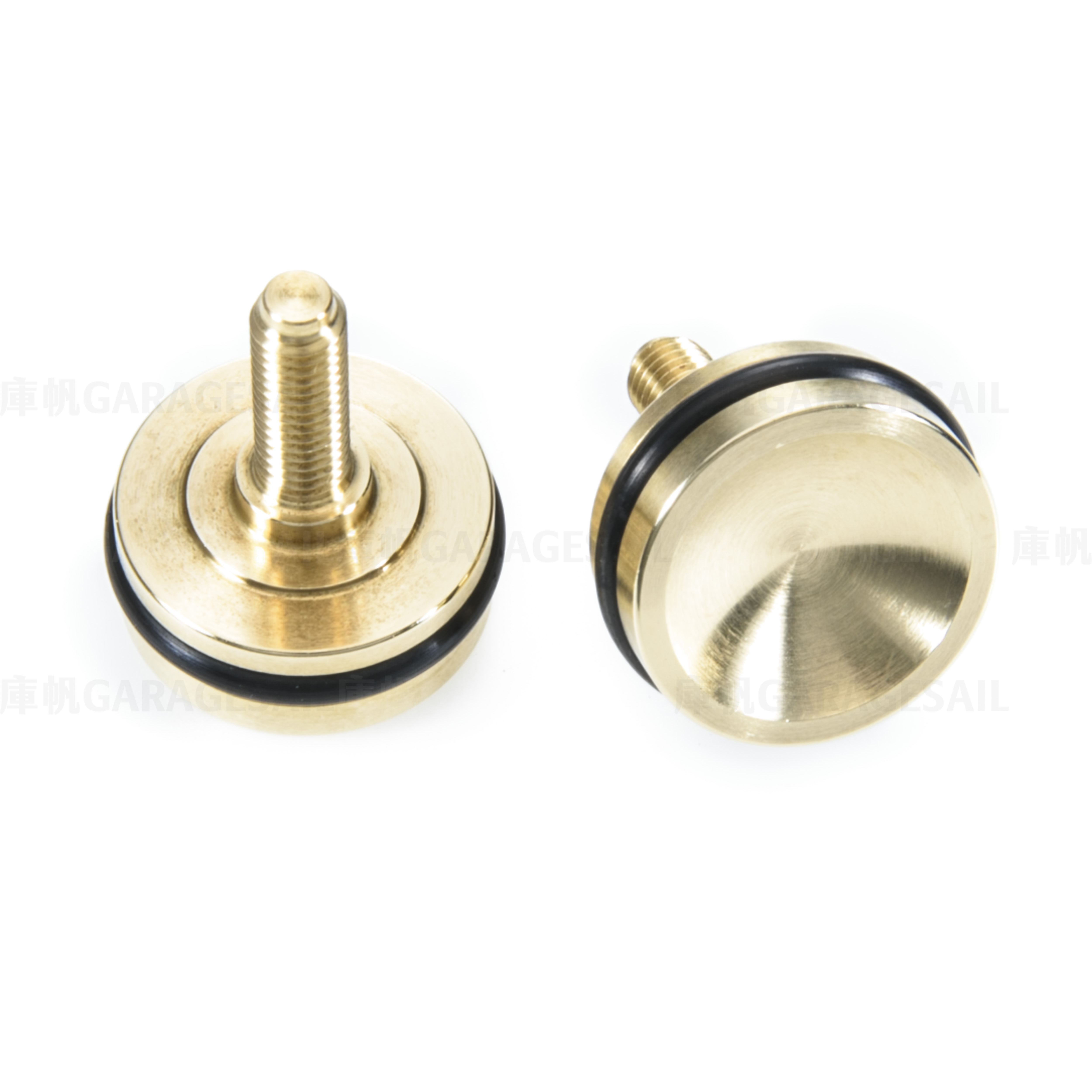 氣冷 Thruxton 專用 椅墊尾殼 螺絲 黃銅