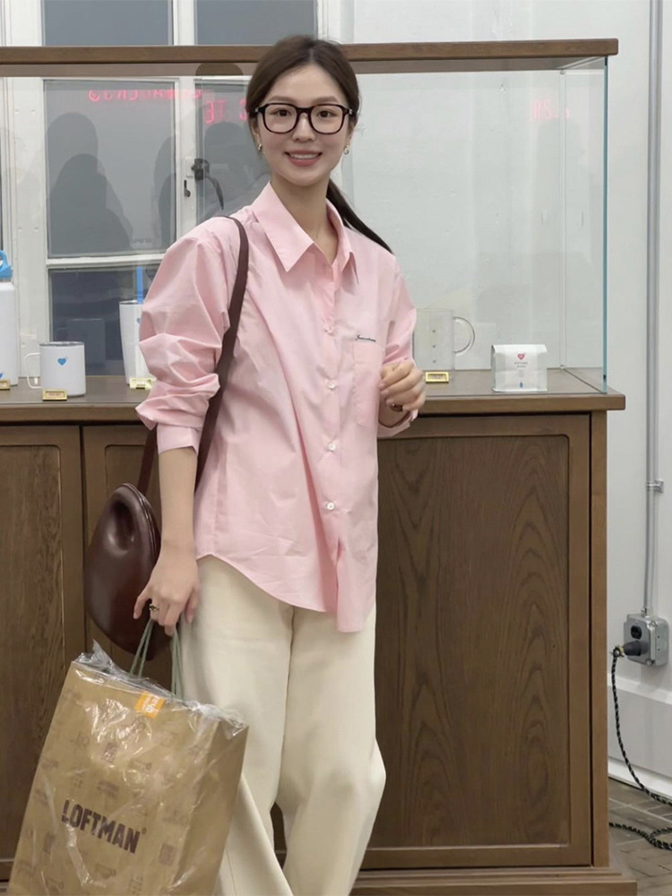 ᴷᴼᴿᴱᴬ 🇰🇷防曬氣質長袖襯衫(兩色)