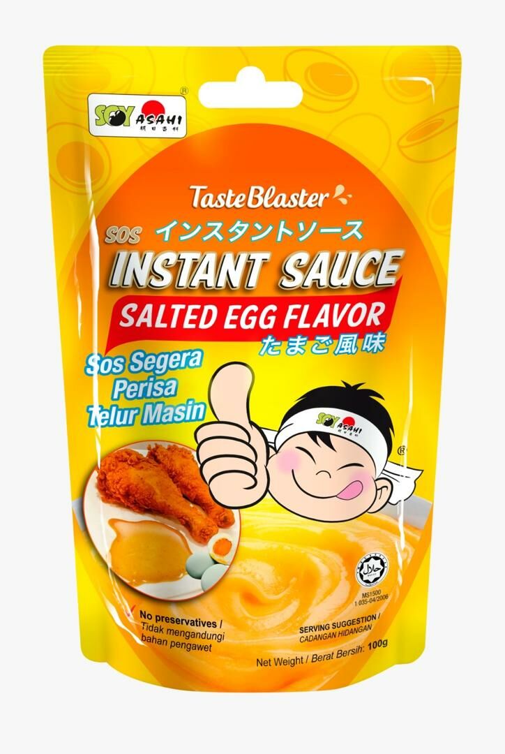 SOY ASAHI Instant Sauce Salted Egg Flavor 100g