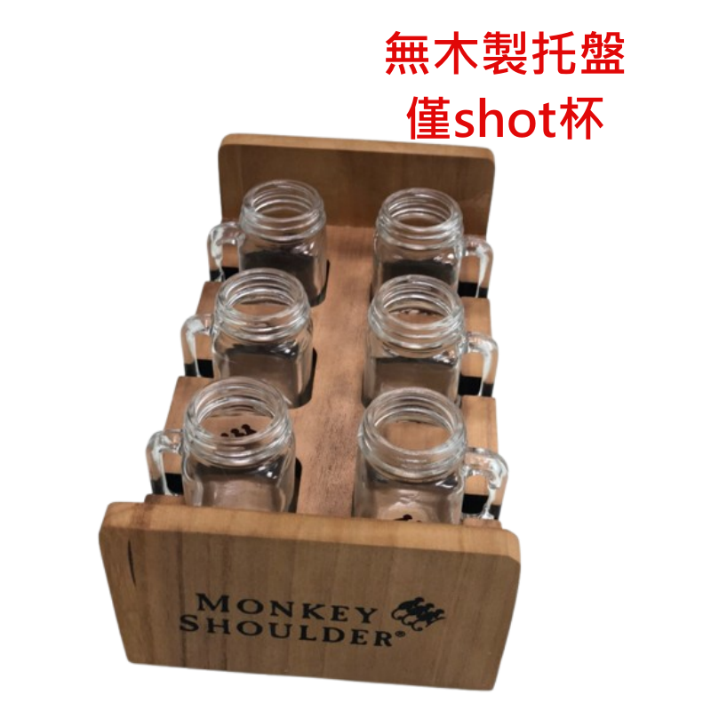 三隻猴子一口杯 6入組