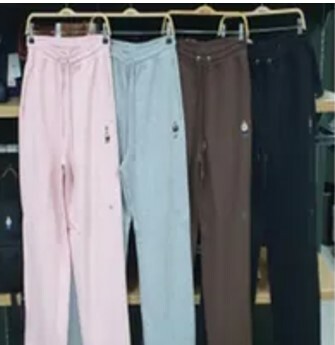 [S] WHO.A.U STEVE WIDE PANTS BRUSHED,BLACK, WHTME4T21U-19-BLACK [FINAL SALE] (SWAU395)