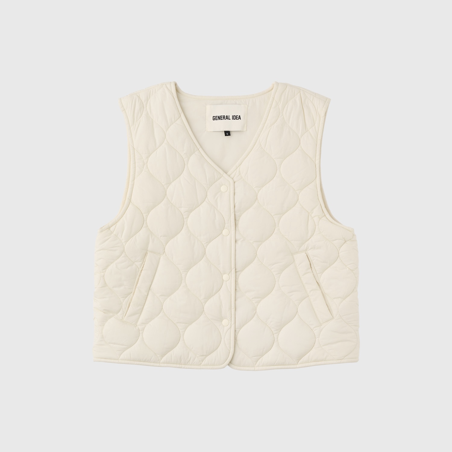 [GENERAL IDEA] V-NECK PADDING VEST