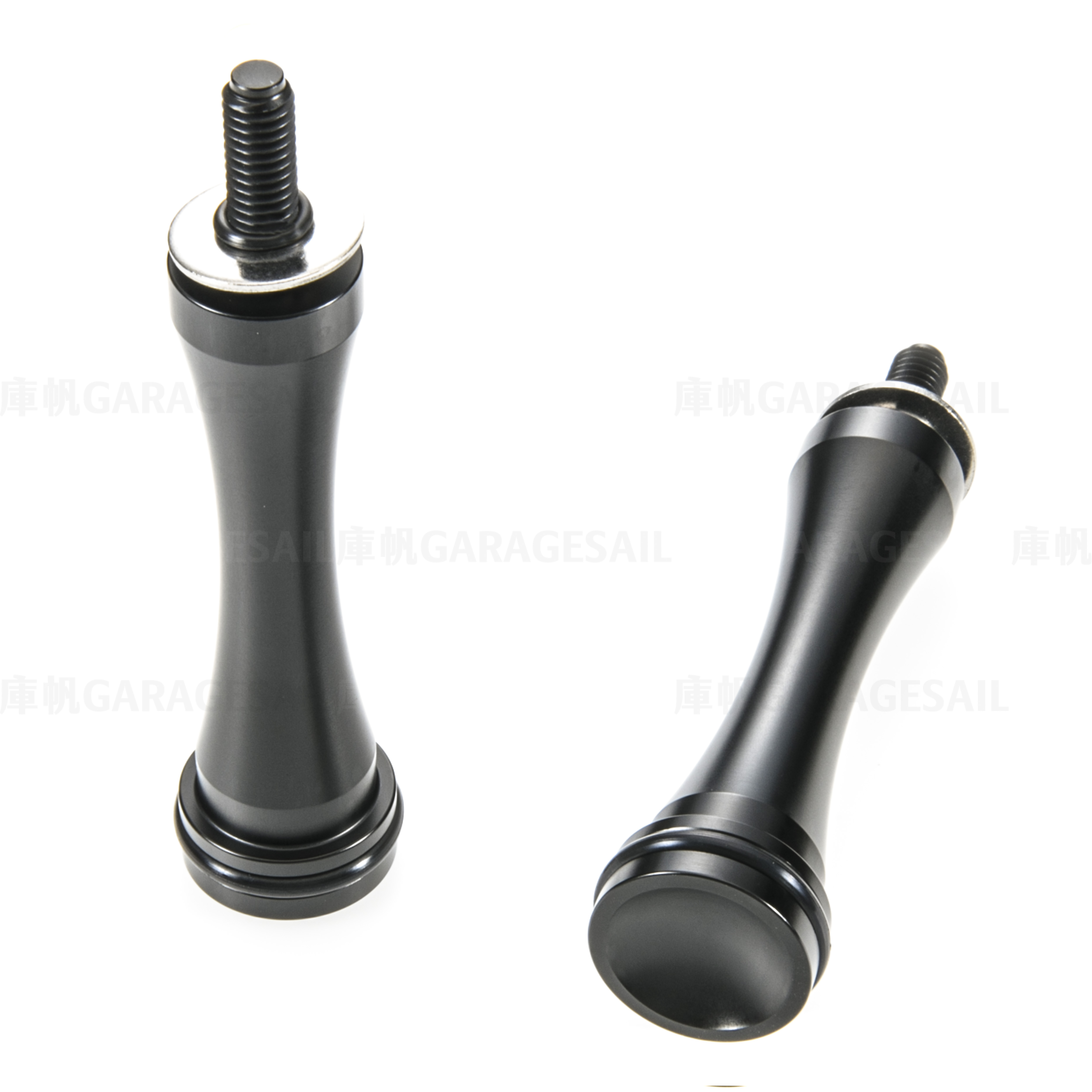 氣冷凱旋專用 椅墊 快拆螺絲 陽極黑 (長版)