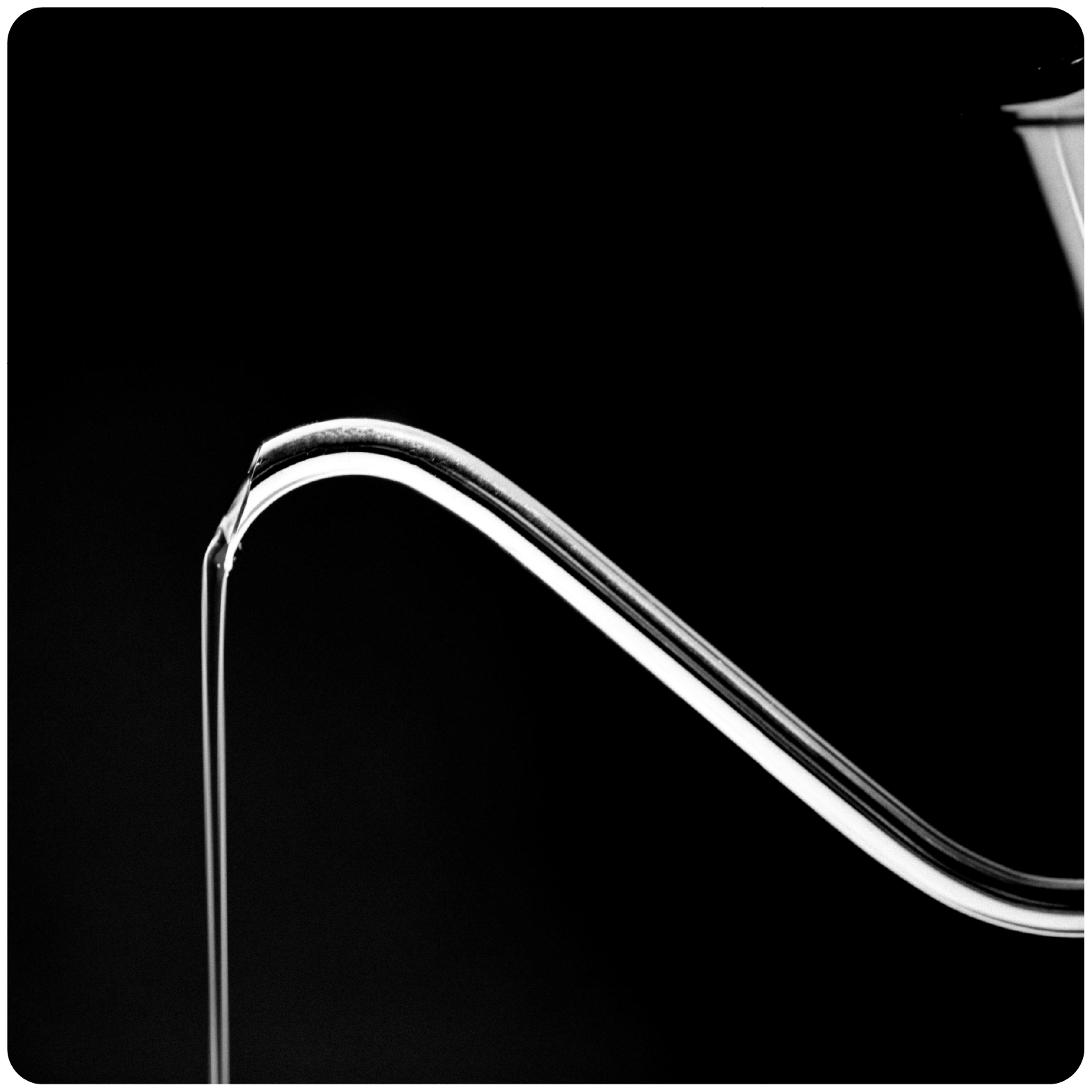 青鳥斜口細口壺