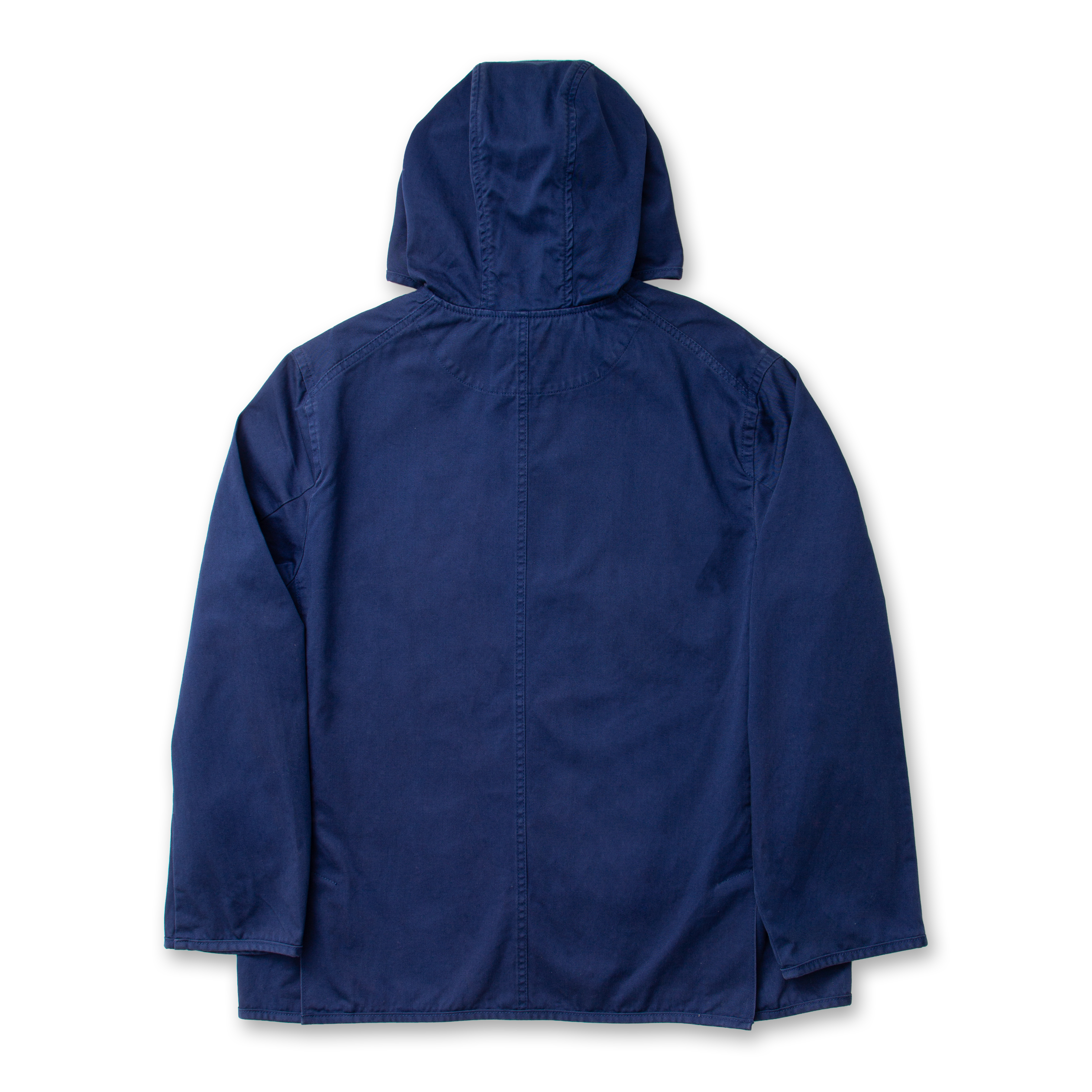 Washed Hoodie Jacket // Navy