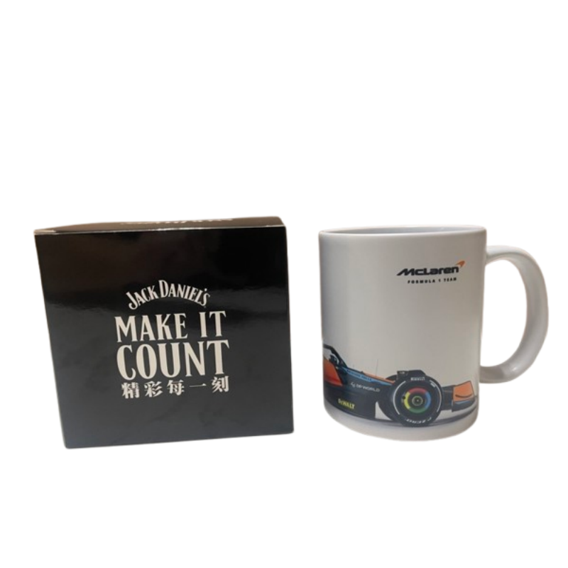 傑克丹尼麥拉倫聯名馬克杯