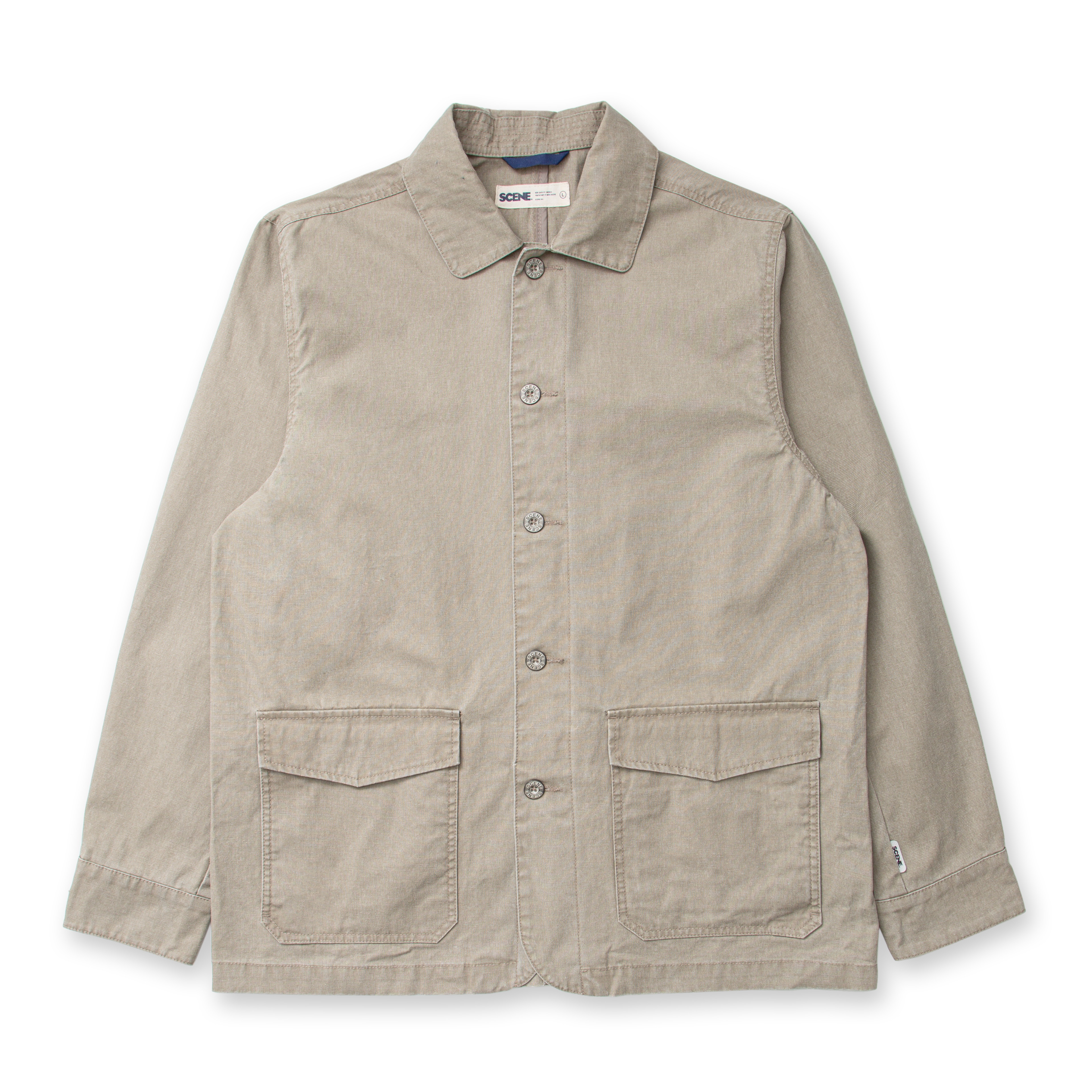 Pigment Canvas Jacket // Khaki