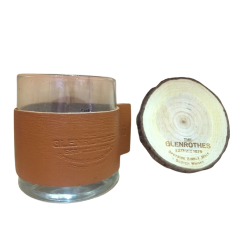格蘭路思經典皮件禮盒(威杯含杯墊)