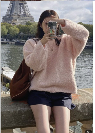 ᴷᴼᴿᴱᴬ 🇰🇷百搭慵懶寬松毛衣