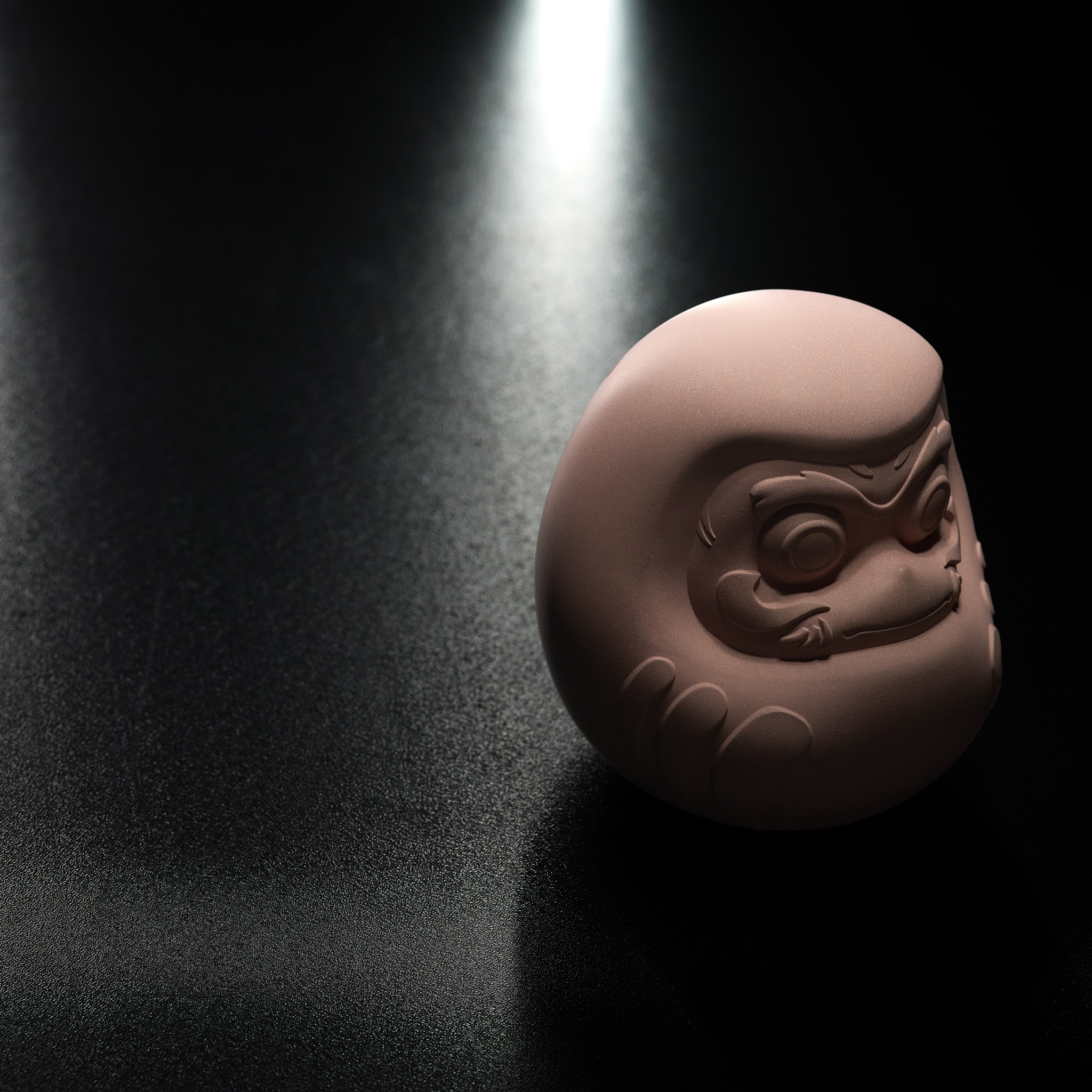 XCTRL 元気小DAMO(達摩不倒翁)-清水模(裸粉色)