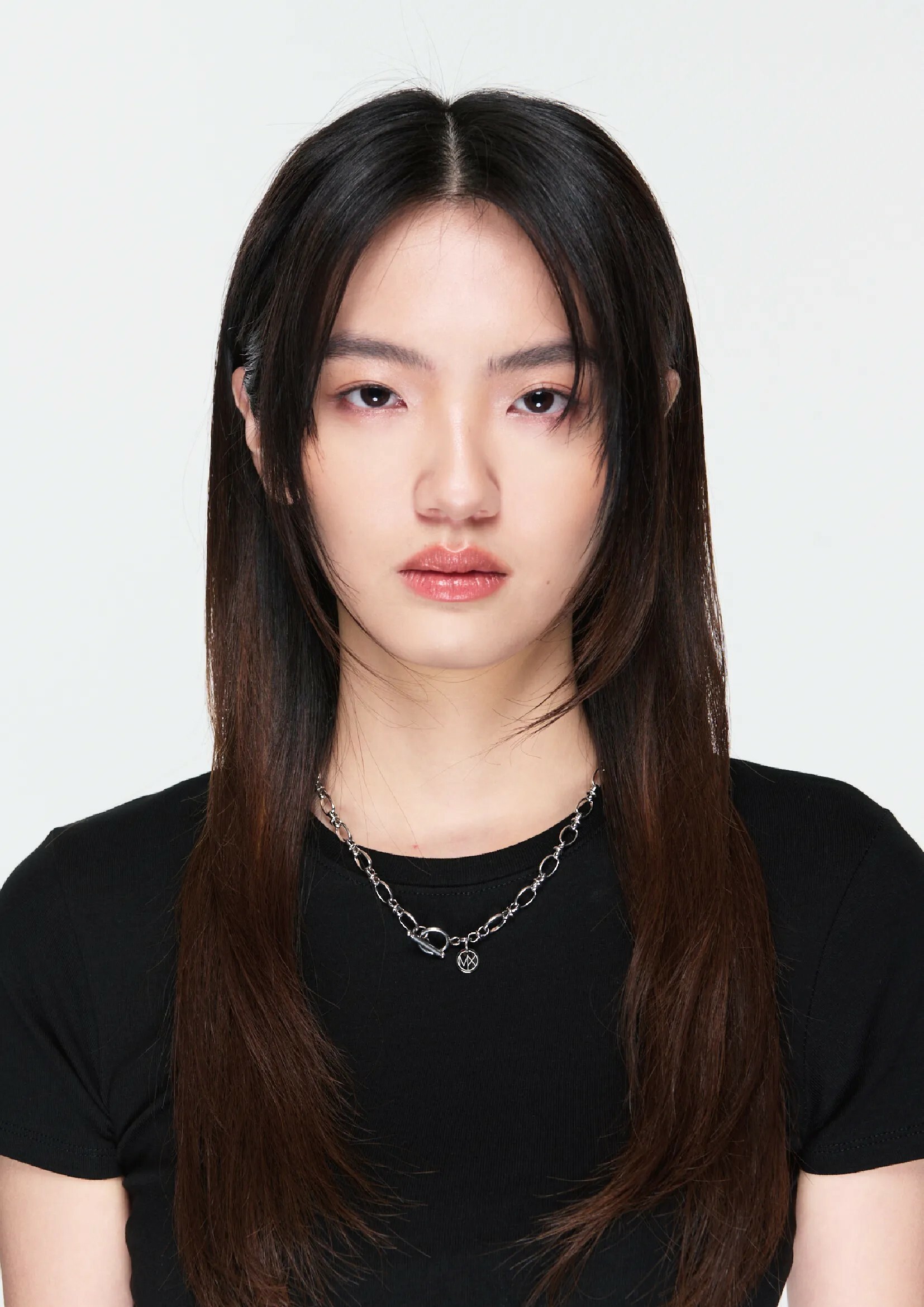 MIXTURE MN028 蛋型 空心 特殊 鏈身 純鋼 項鍊