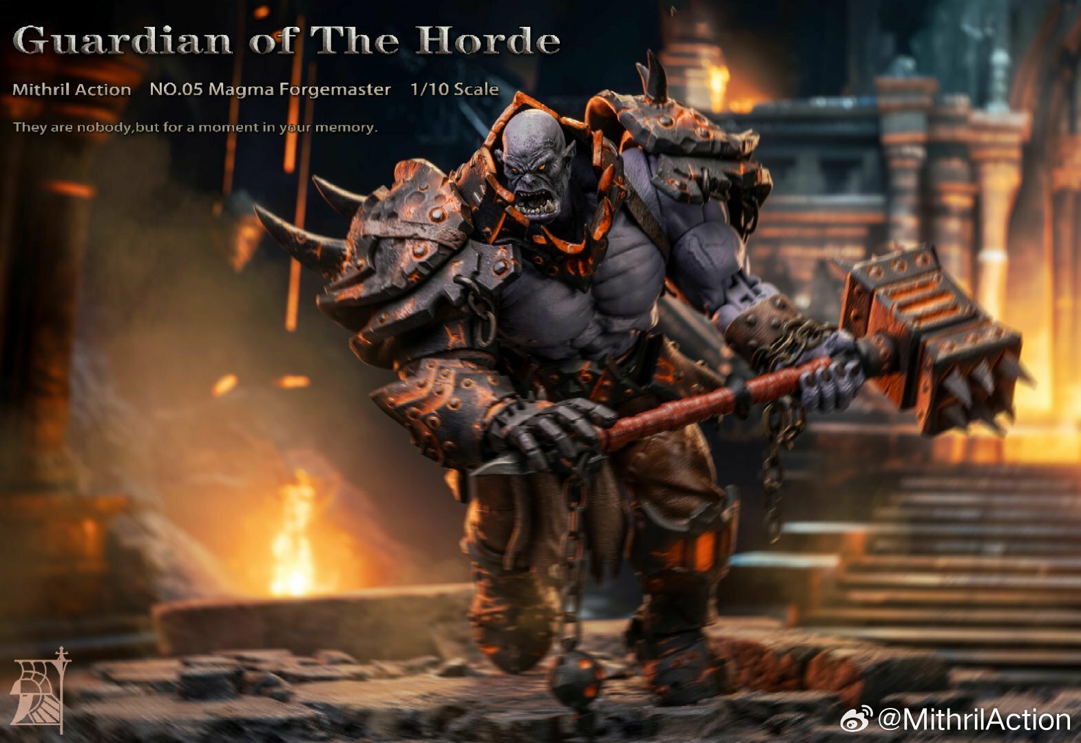 Mithril Action- 1/10 Guardian of The Horde -Magma Forge