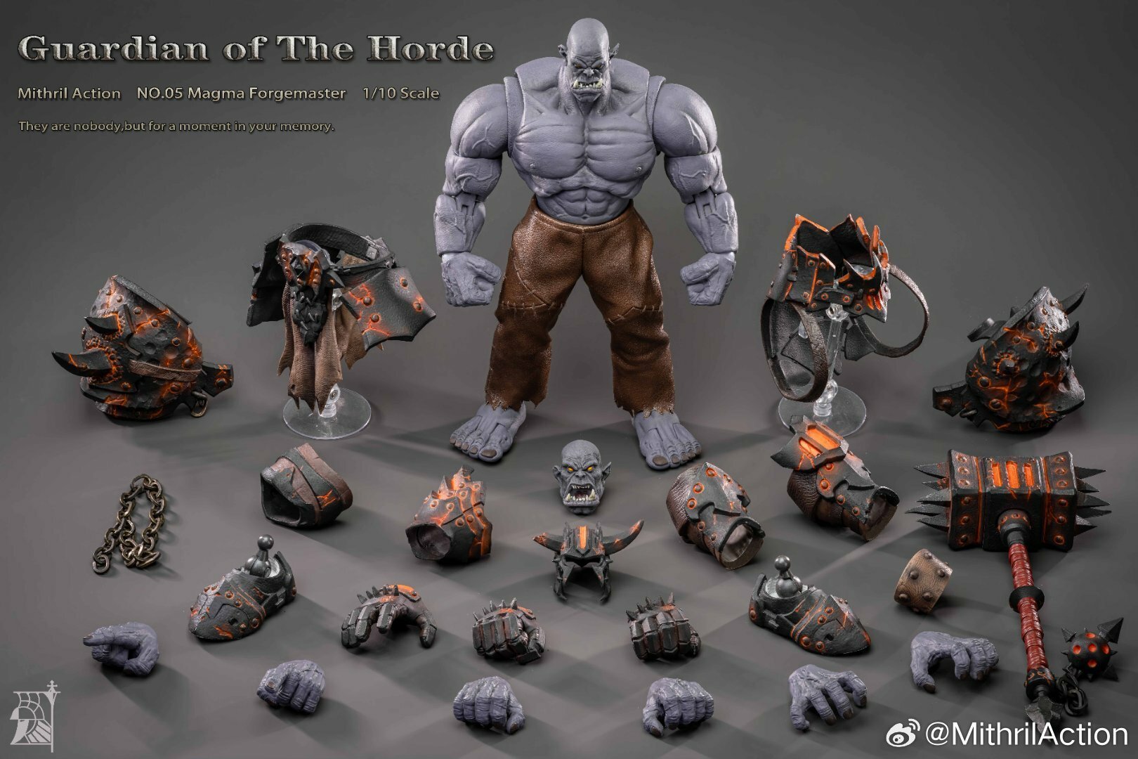 Mithril Action- 1/10 Guardian of The Horde -Magma Forge