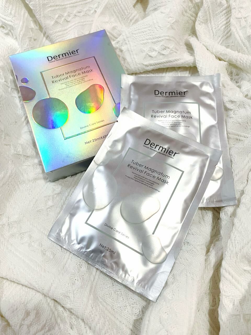 Dermier 白松露面膜(1盒6片) D036 (7-10日寄出)