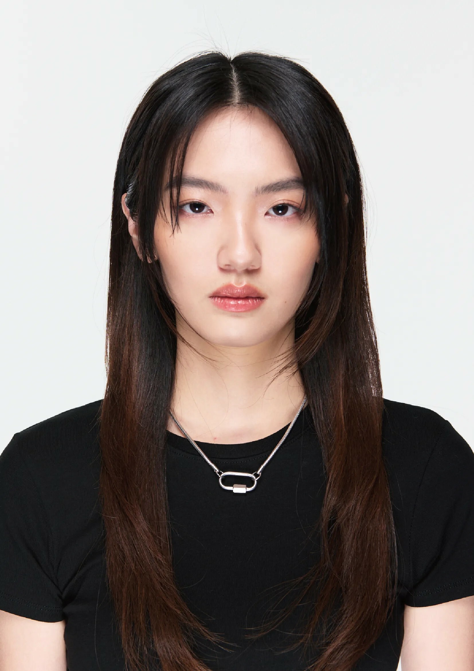 MIXTURE MN031 圓身 蛇鏈 拼接 旋轉 開口扣 純鋼 項鍊