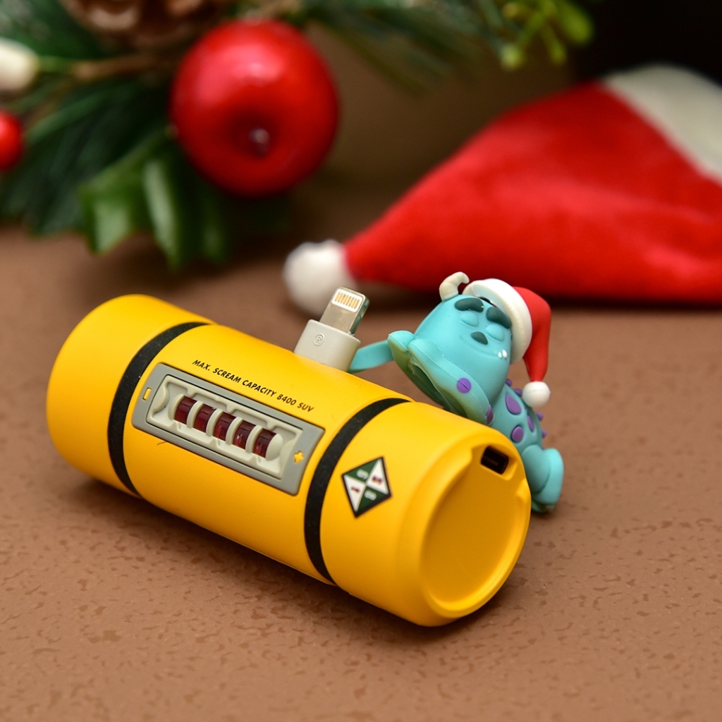 infoThink | 毛怪限量聖誕系列 智慧快充口袋行動電源 (Type-C/Lightning)