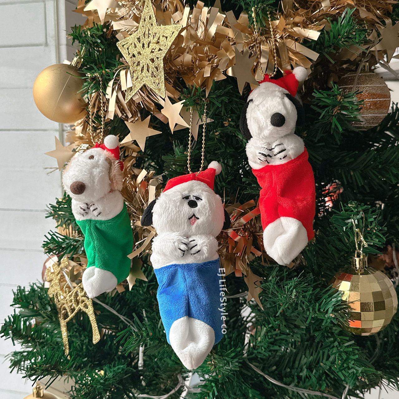 🇯🇵 SNOOPY 聖誕節限定 史努比 歐拉夫 安迪 聖誕襪 玩偶 吊飾 鑰匙圈  / 現貨