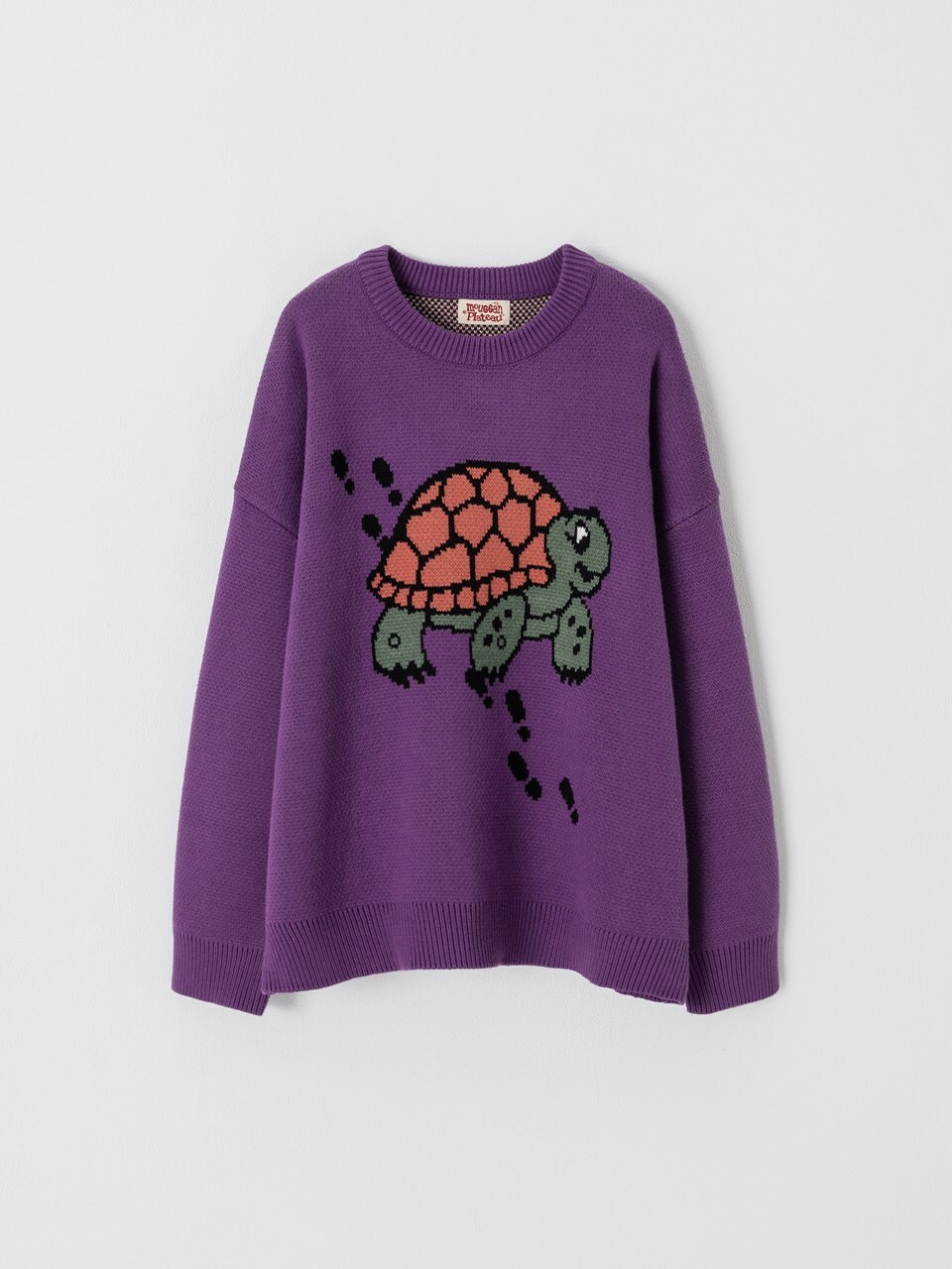 PLATEAU X mouggan 棉混紡烏龜毛衣
