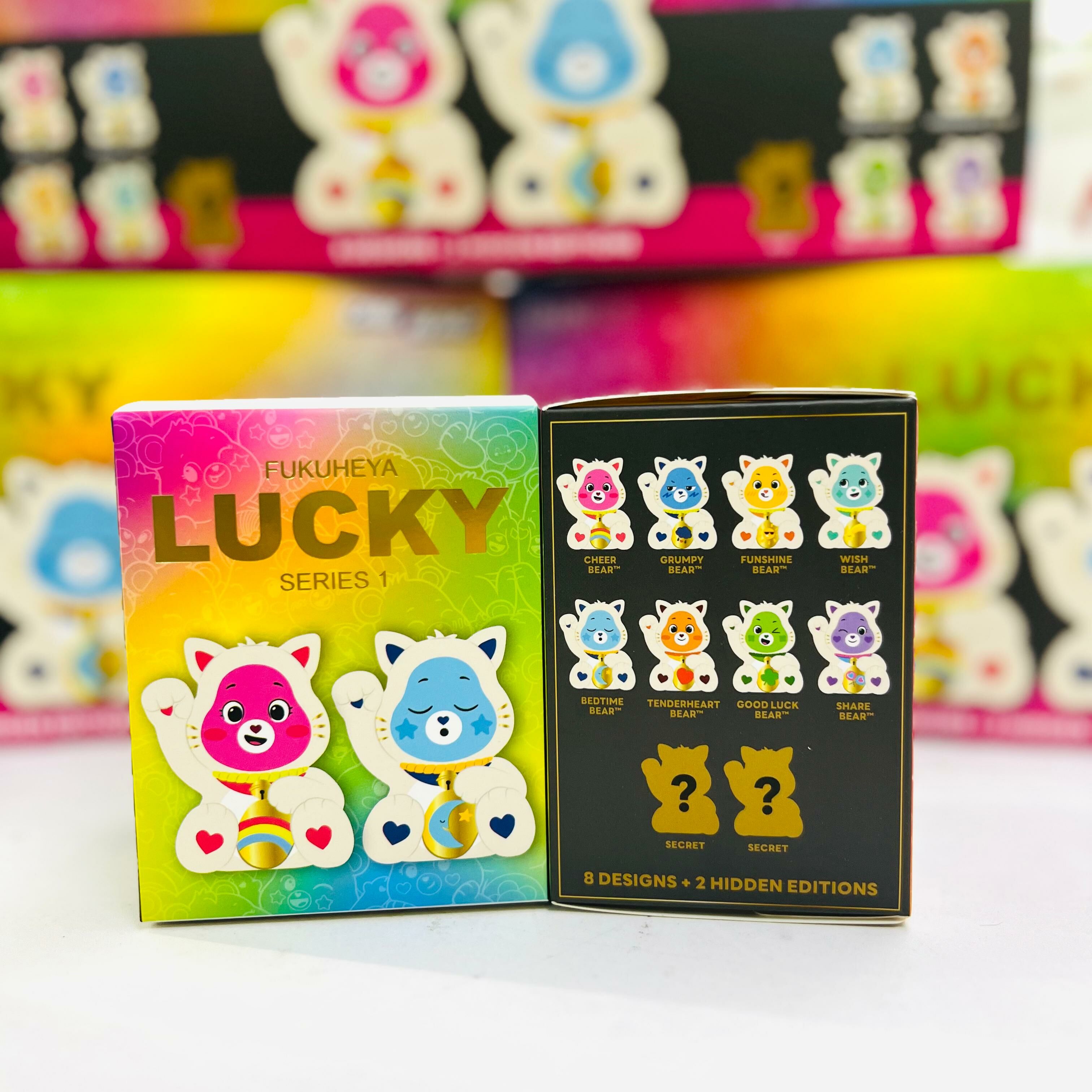 URDU FUKUHEYA X CARE BEARS LUCKY BLINDBOX SERIES 1-UNLOCK THE MAGIC (URUD )