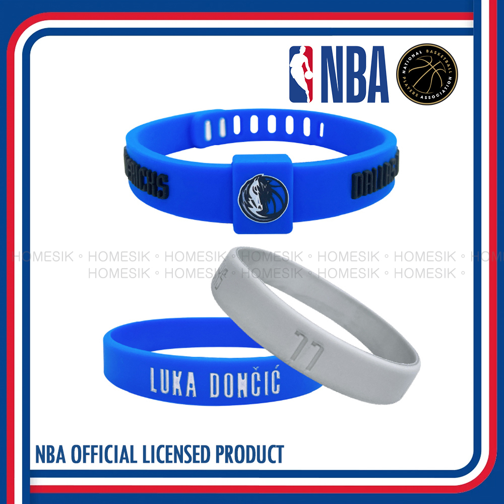 Luka Dončić 運動矽膠手環 (三條裝) 達拉斯獨行俠 盧卡·當錫